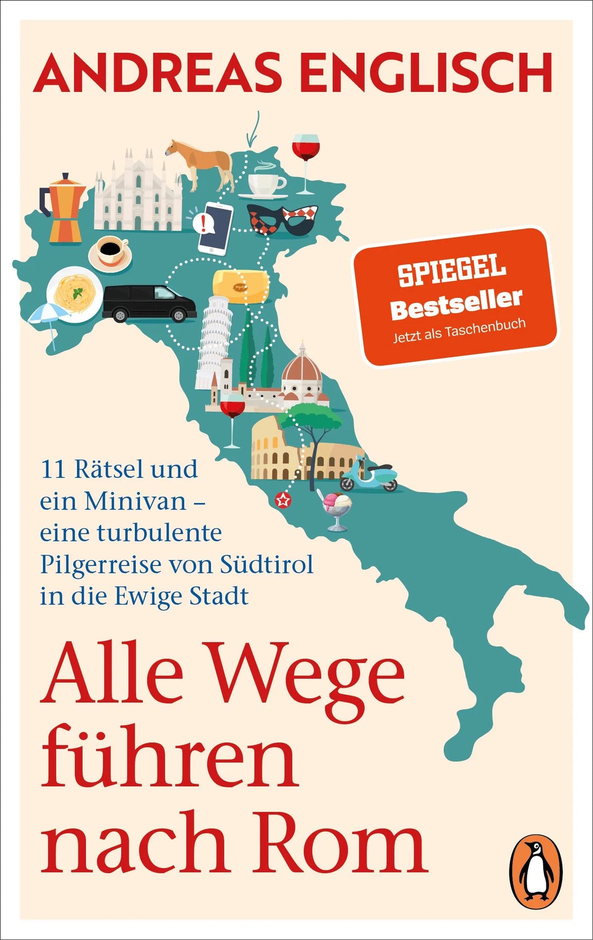 Cover: Alle Wege führen nach Rom (Taschenbuch) von Andreas Englisch