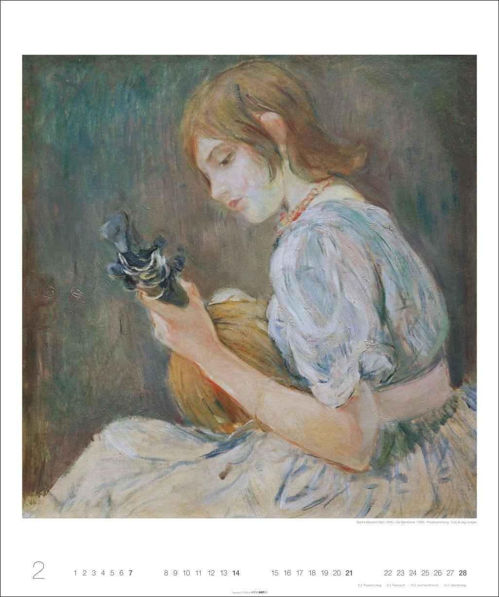 Allegro - Musik in der Kunst Kalender 2027 - Musik in der Kunst – Ansicht