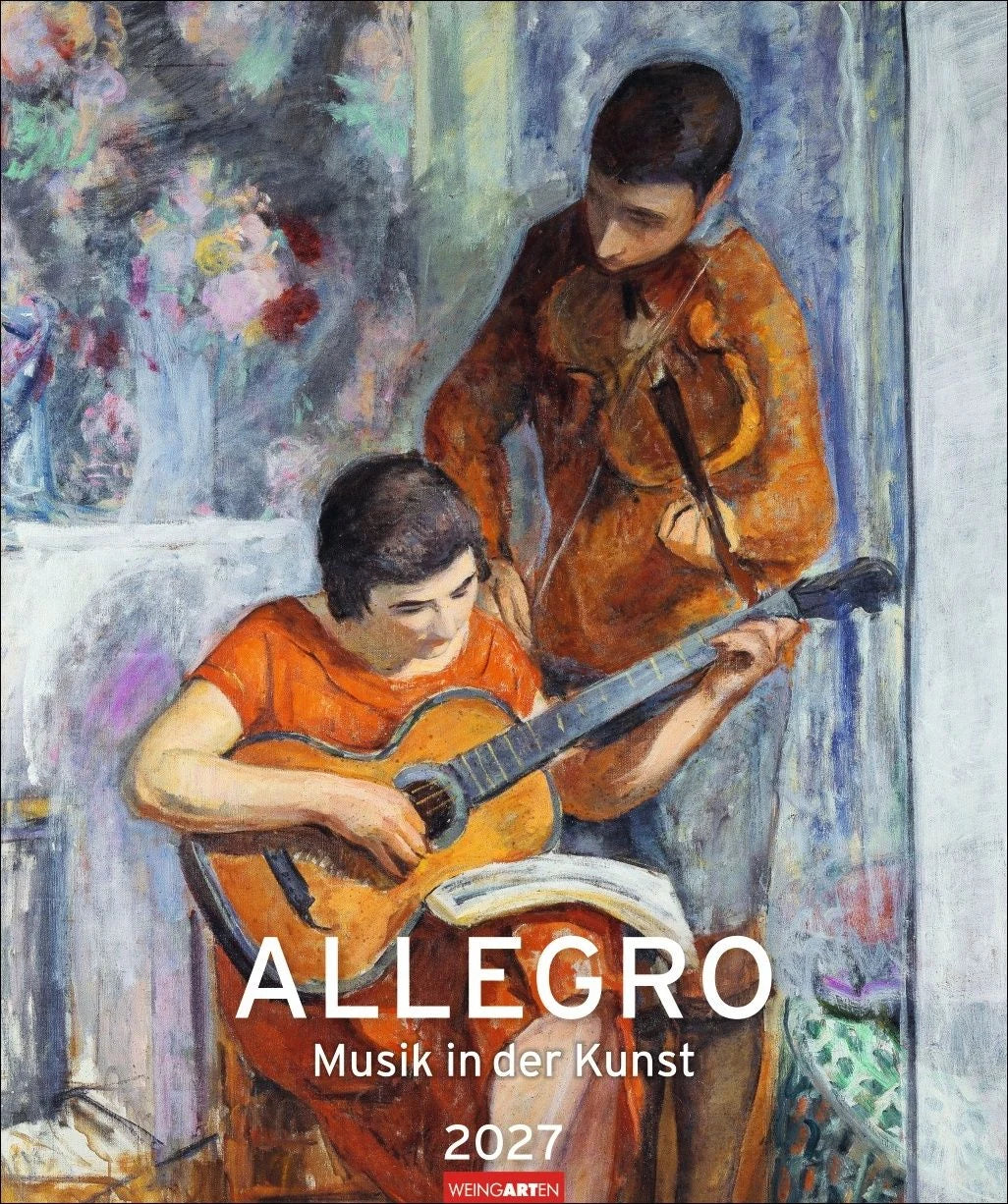 Wandkalender: Allegro - Musik in der Kunst Kalender 2027 - Musik in der Kunst