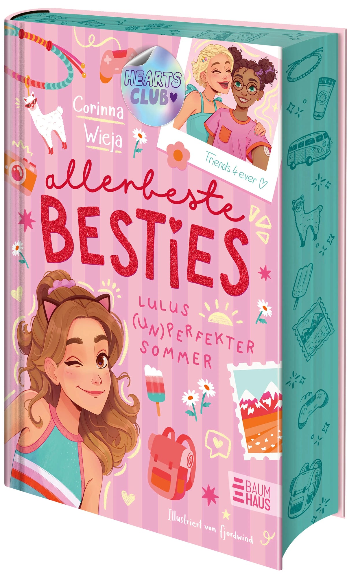 Cover: Allerbeste Besties - Lulus (Hardcover) von Corinna Wieja