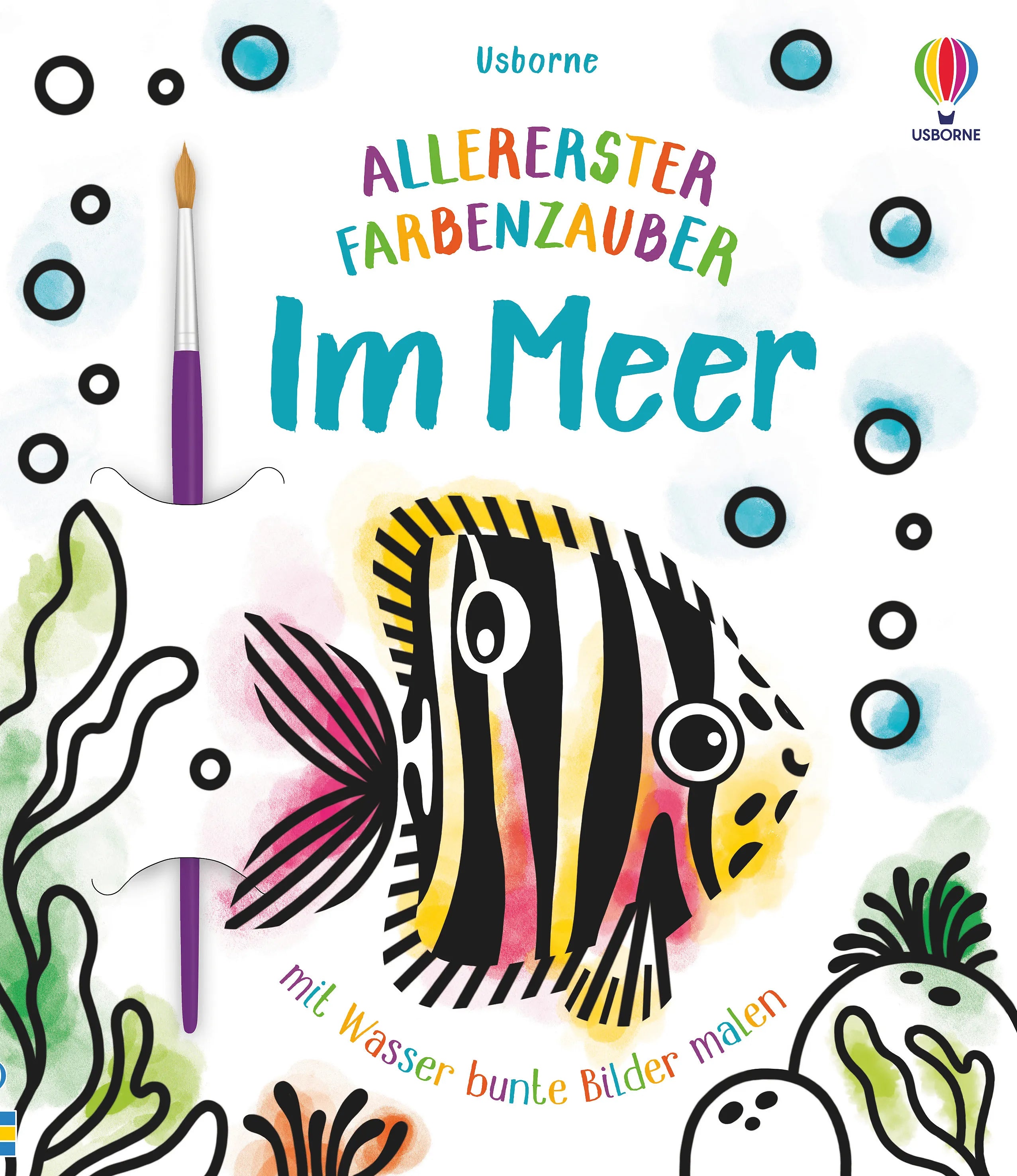 Buchcover von 'Allererster Farbenzauber: Im Meer' - Taschenbuch von Abigail Wheatley