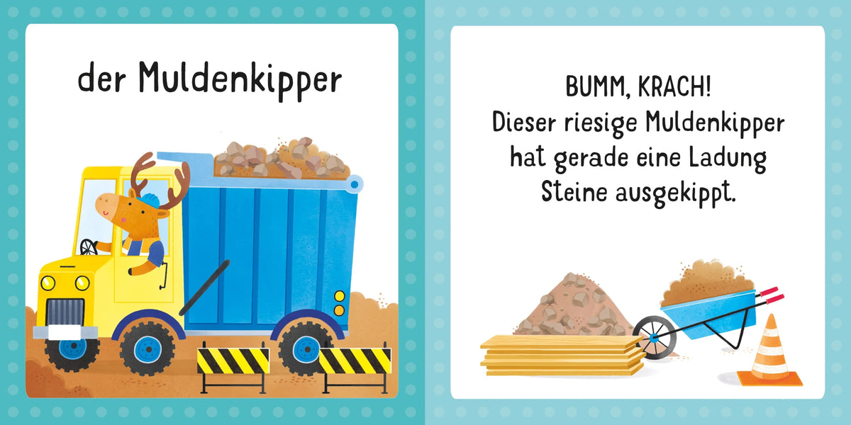 Allererstes Puzzle & Buch: Fahrzeuge – Ansicht