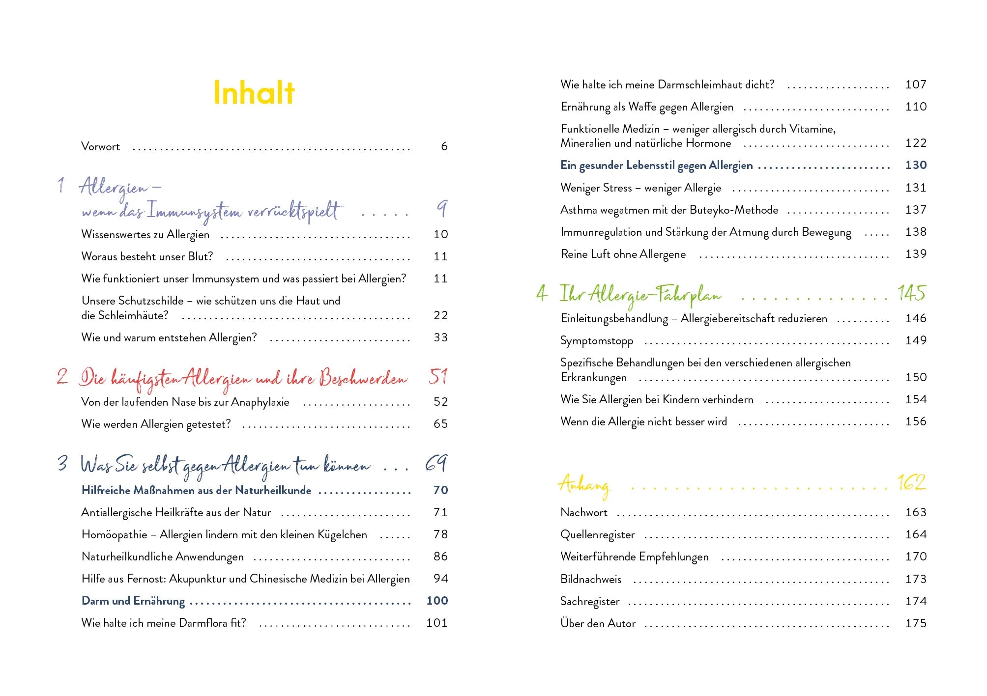 Innenansicht von 'Allergien? Ohne mich!' - Taschenbuch