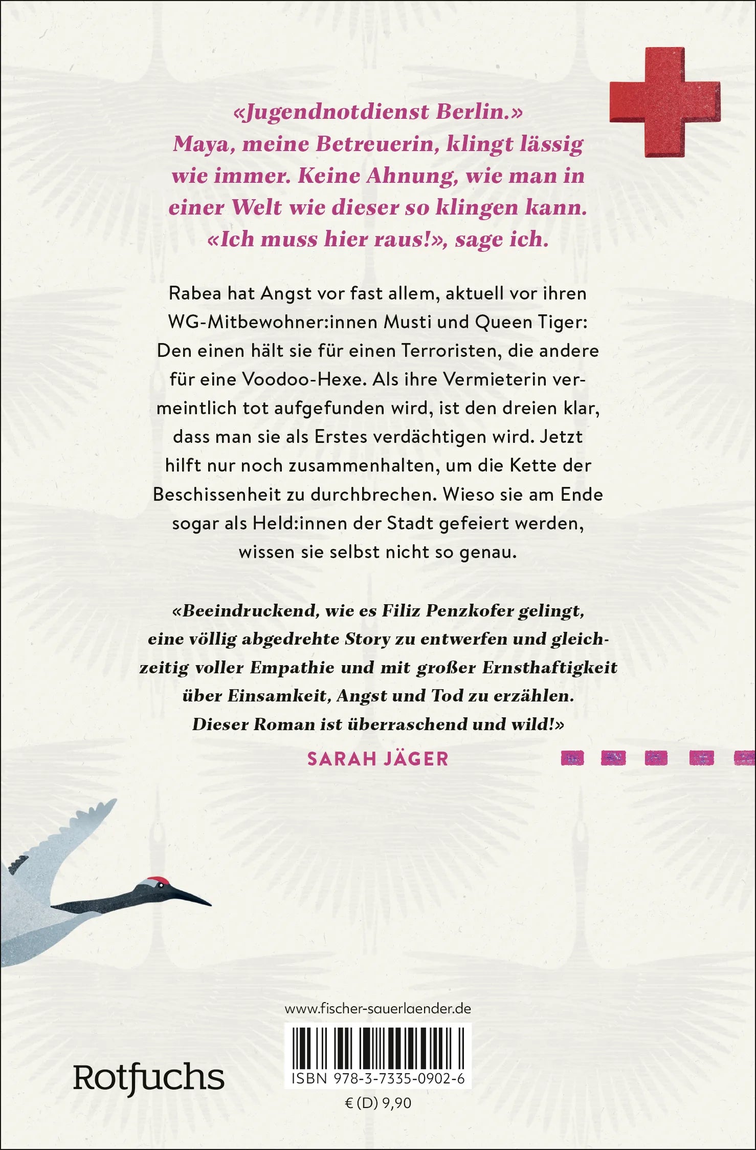 Buchrückseite von 'Alles im Grünen oder Wie ich die Kette der Beschissenheit durchbrach' mit Klappentext - Taschenbuch