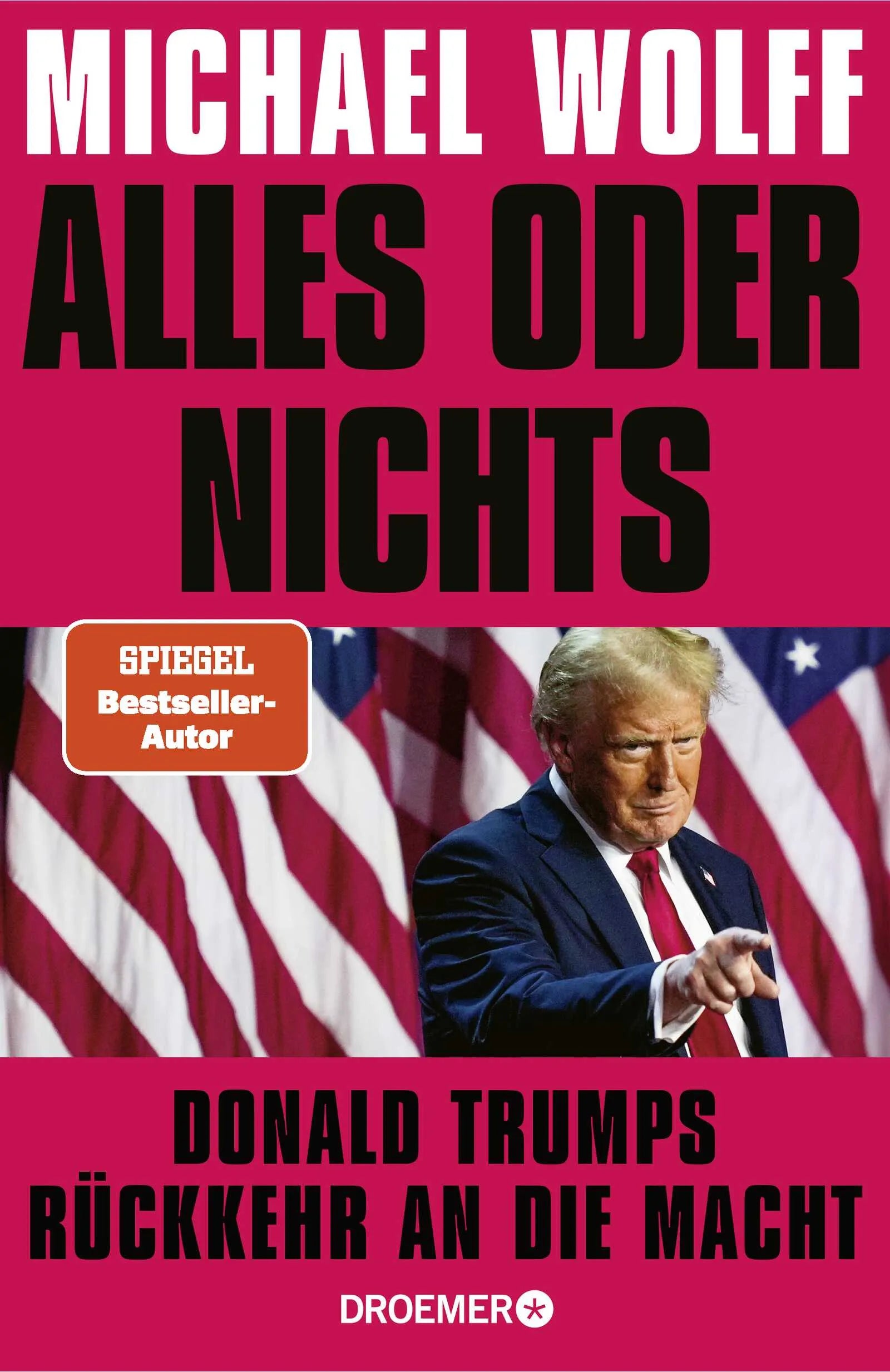 Buchcover von 'Alles oder nichts' - Gebundene Ausgabe von Michael Wolff
