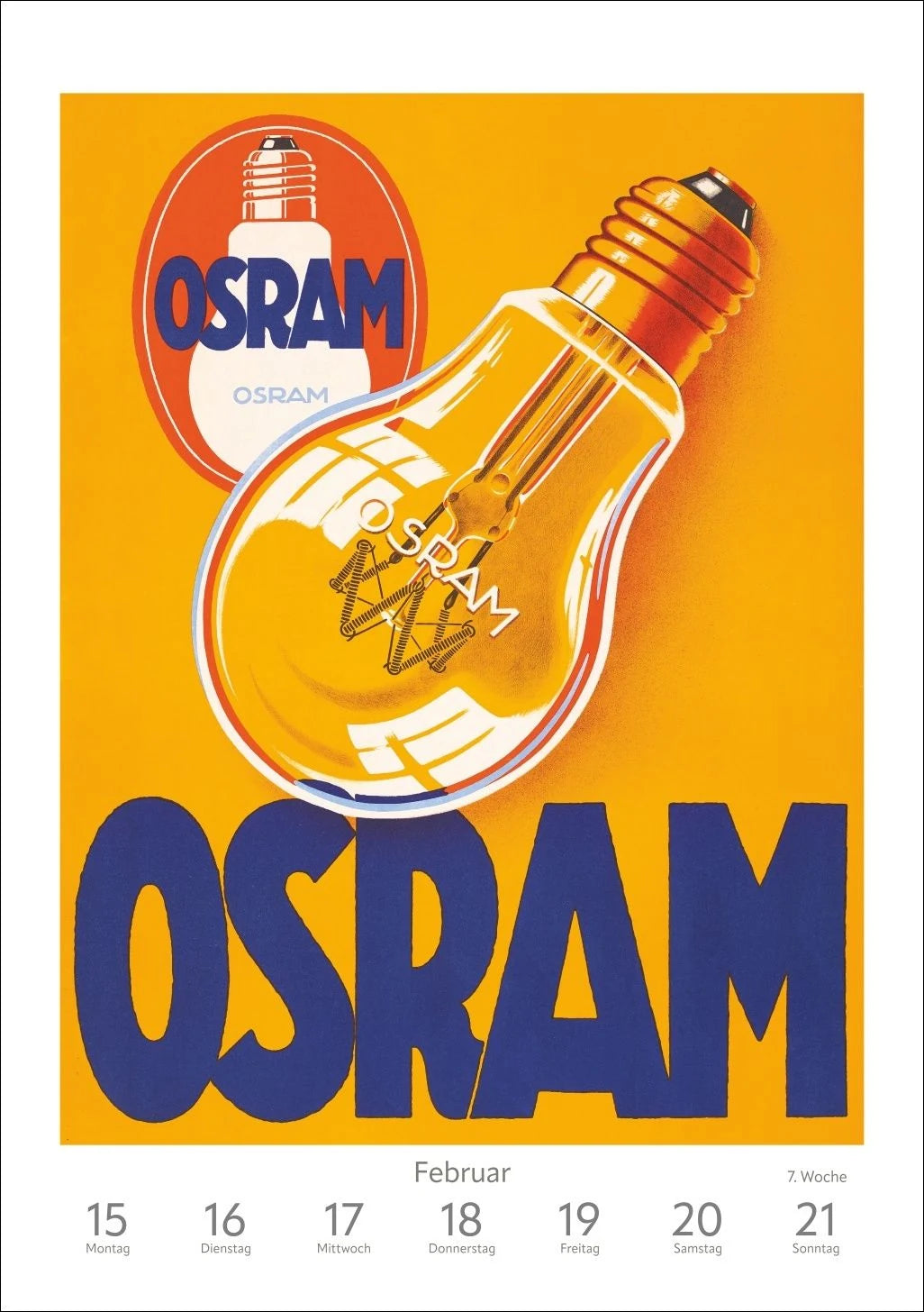 Alles Reklame! Wochen-Kulturkalender 2027 - 53 nostalgische Werbeplakate – Ansicht