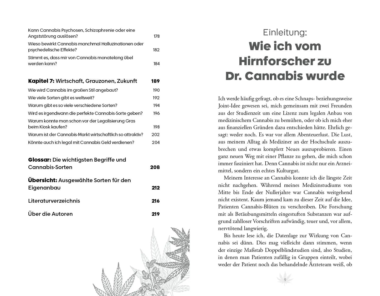 Innenansicht von 'Alles rund um Cannabis' - Taschenbuch
