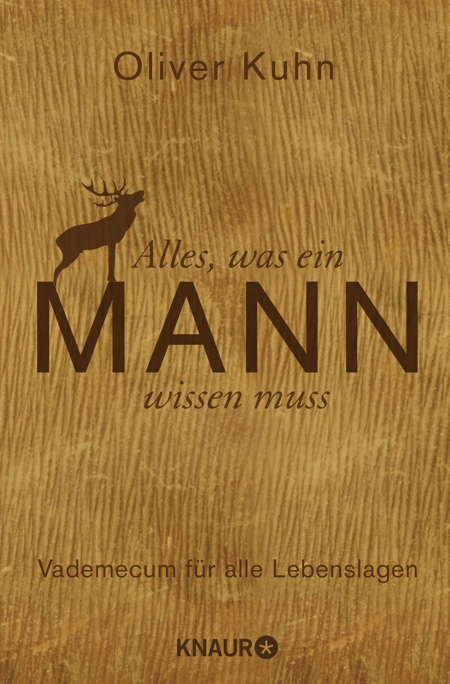 Buchcover von 'Alles, was ein Mann wissen muss' - Taschenbuch von Oliver Kuhn