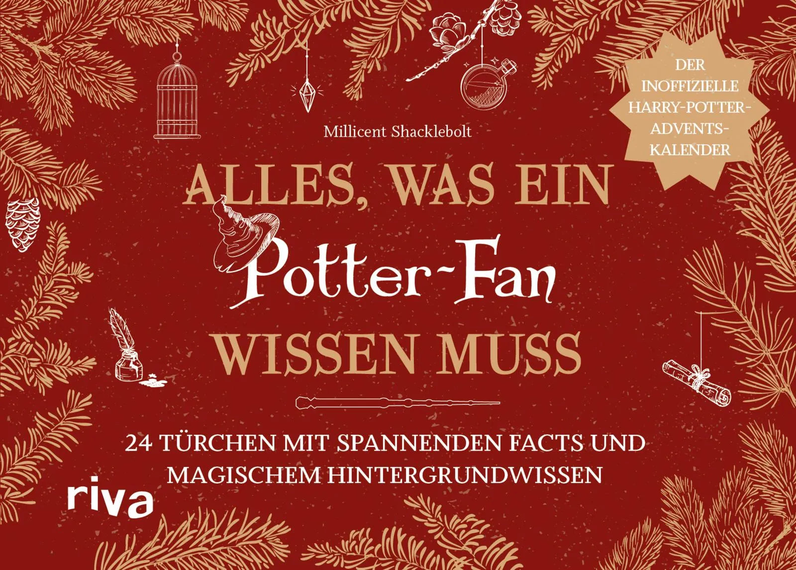 Buchcover von 'Alles, was ein Potter-Fan wissen muss' - Gebundene Ausgabe von Millicent Shacklebolt