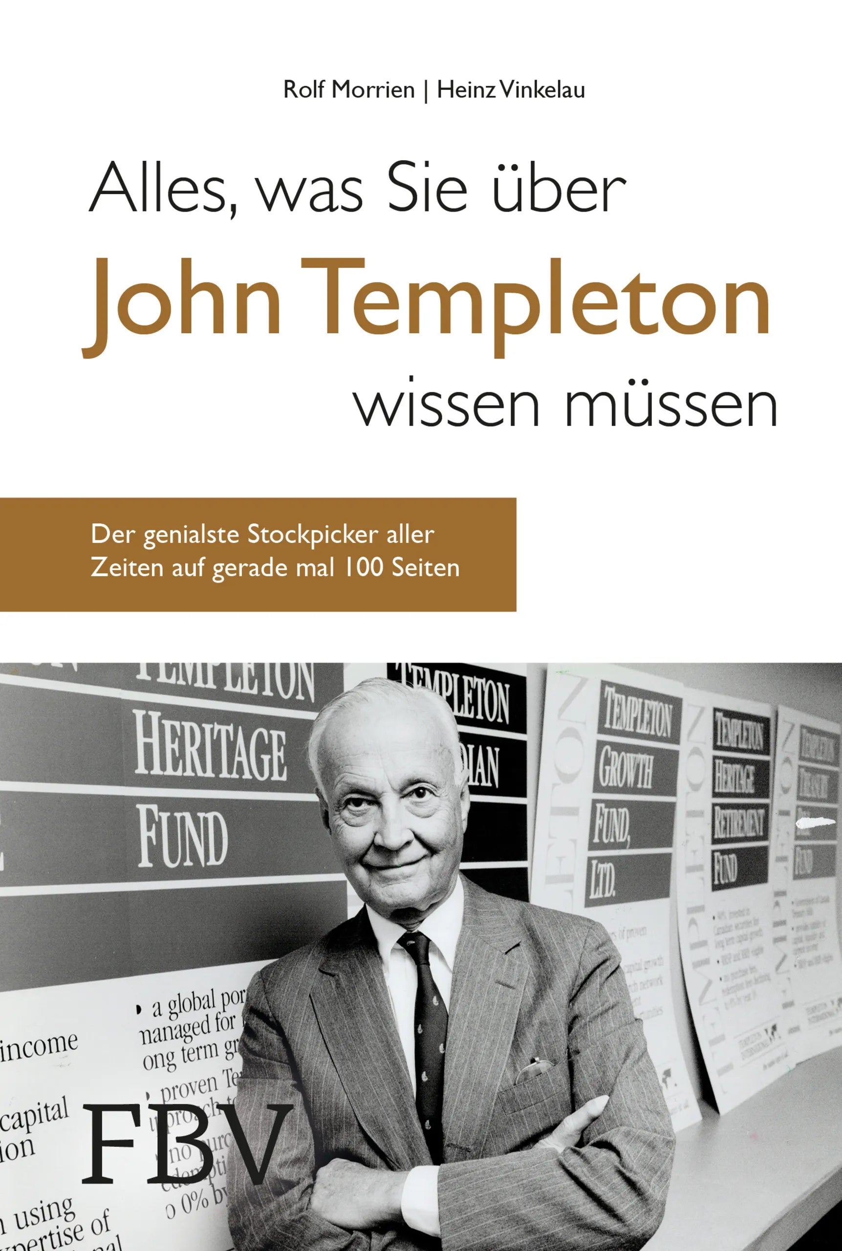 Buchcover von 'Alles, was Sie über John Templeton wissen müssen' - Gebundene Ausgabe von Rolf Morrien