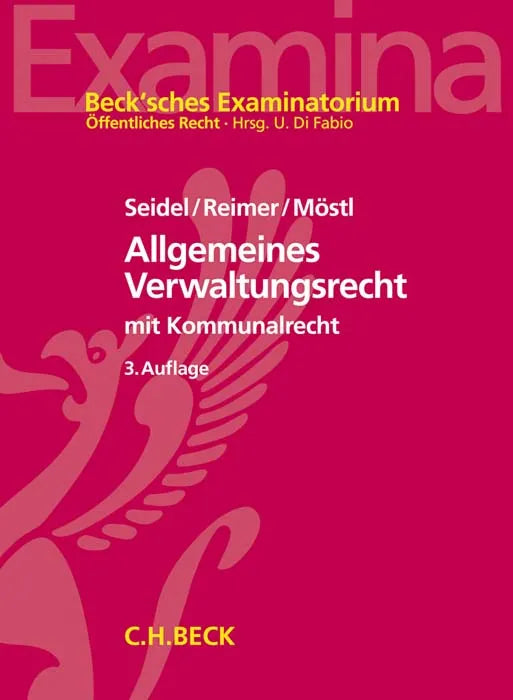 Buchcover von 'Allgemeines Verwaltungsrecht' - Taschenbuch von Achim Seidel