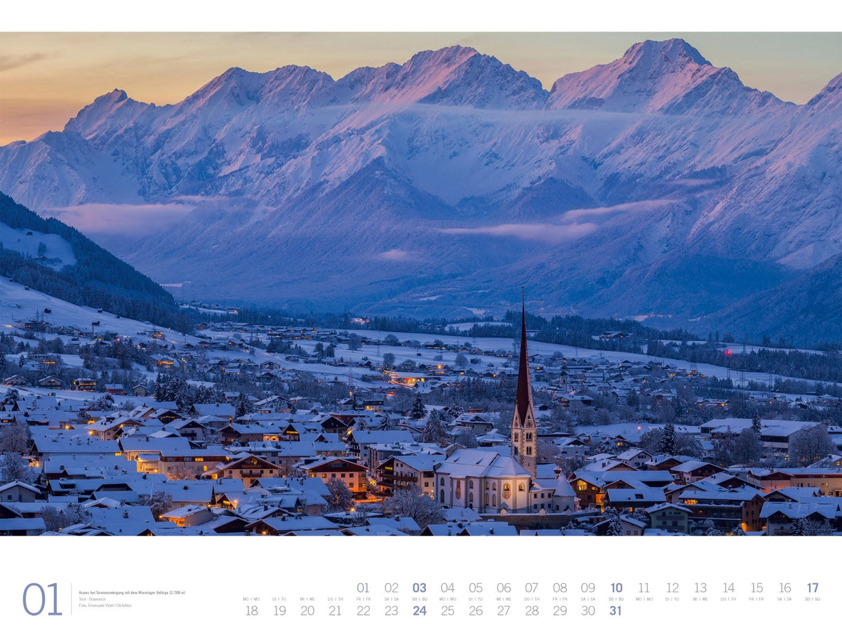 Alpen Gallery Kalender 2027 – Ansicht
