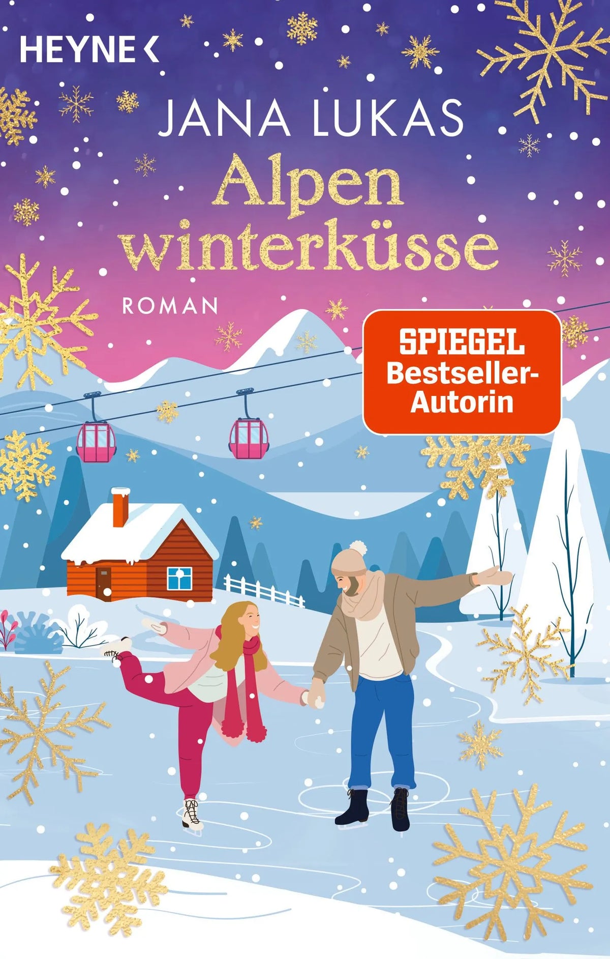 Cover: Alpenwinterküsse (E-Book) von Jana Lukas