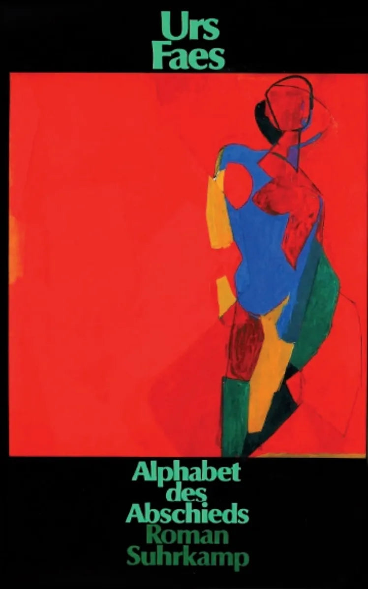 Cover: Alphabet des Abschieds (Hardcover) von Urs Faes
