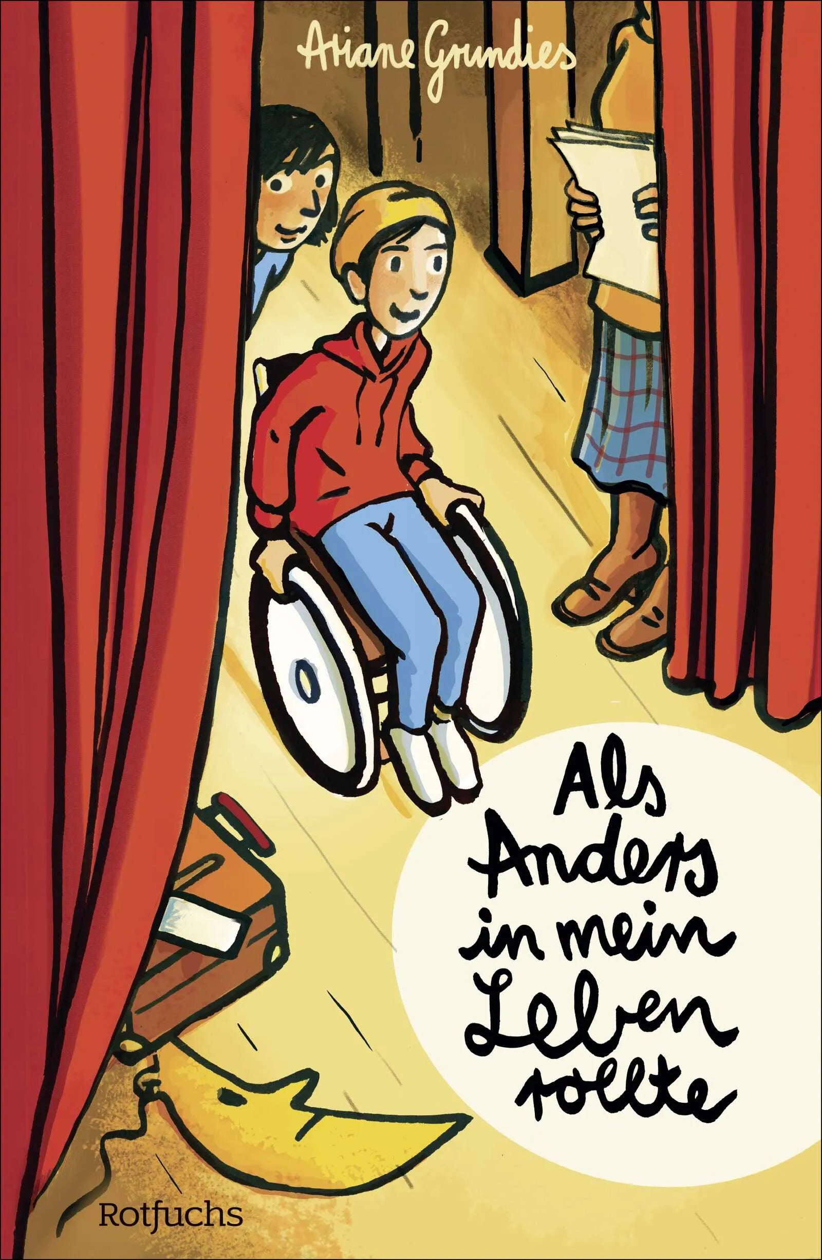 Buchcover von 'Als Anders in mein Leben rollte' - Gebundene Ausgabe von Ariane Grundies