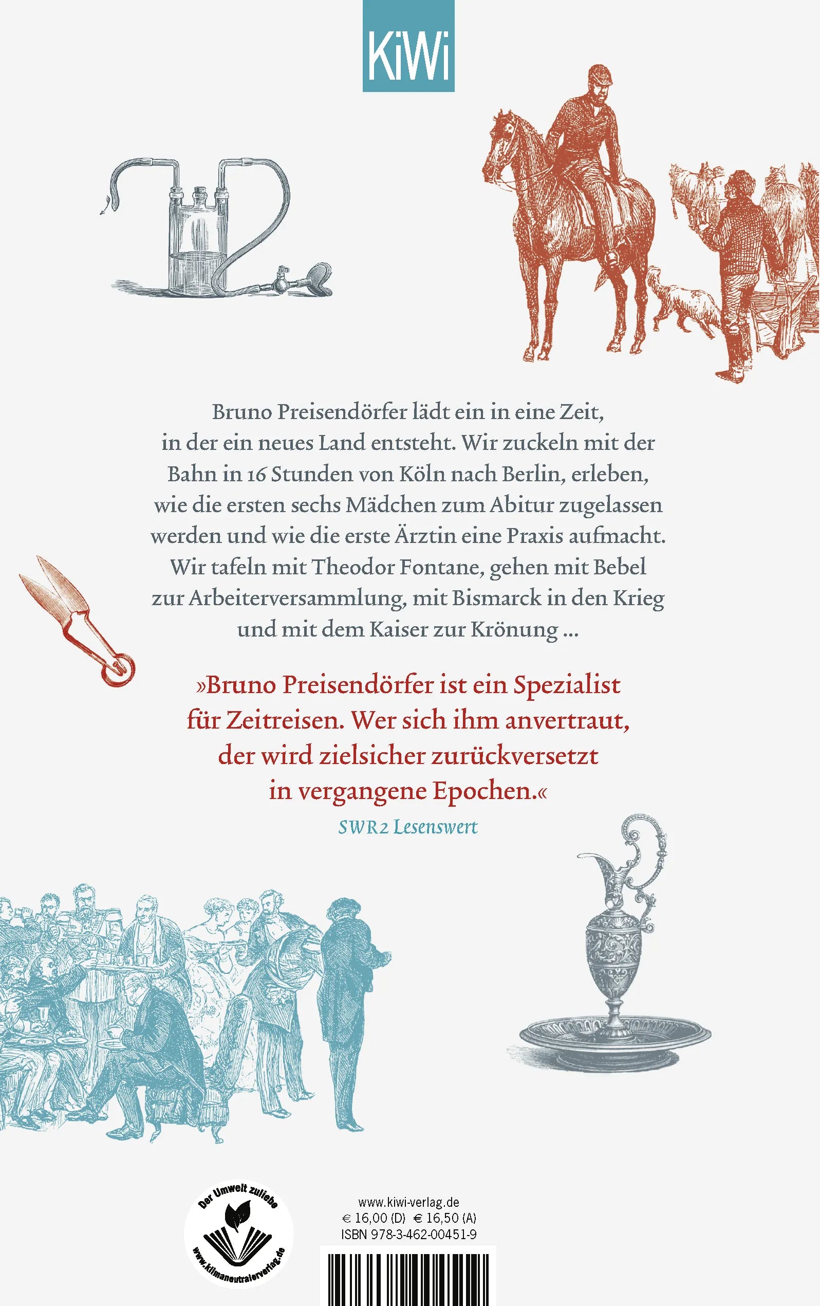 Buchrückseite von 'Als Deutschland erstmals einig wurde' mit Klappentext - Taschenbuch