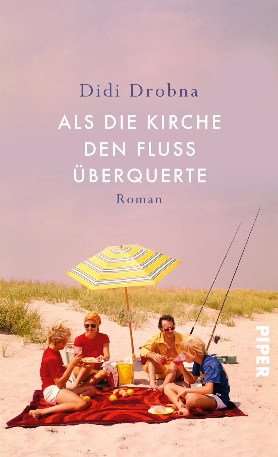 Buchcover von 'Als die Kirche den Fluss überquerte' - Gebundene Ausgabe von Didi Drobna