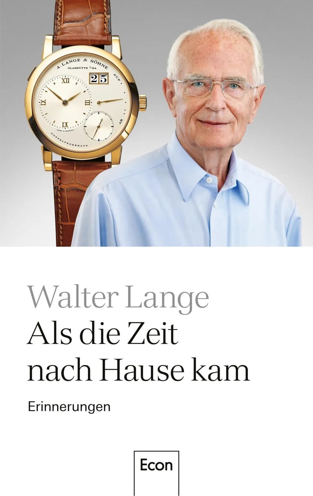 Buchcover von 'Als die Zeit nach Hause kam' - Gebundene Ausgabe von Walter Lange