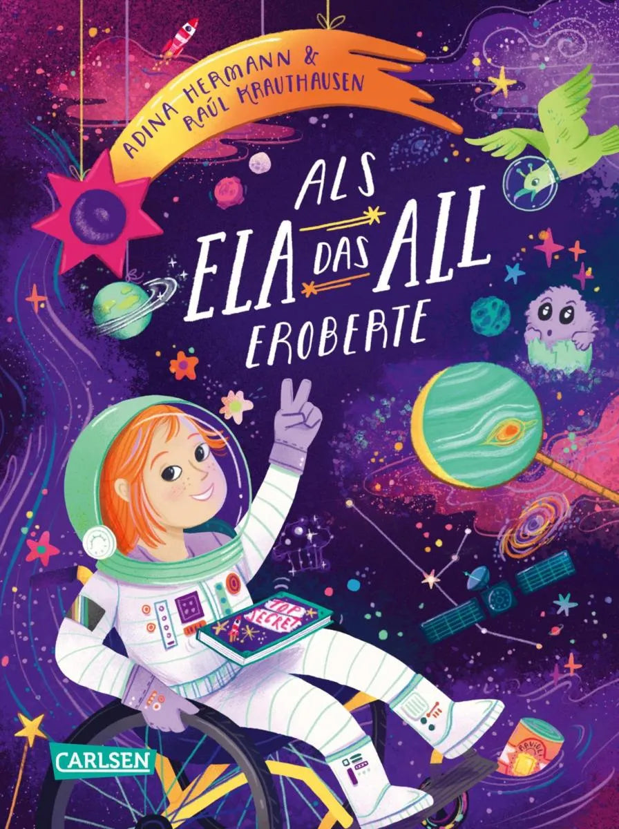 Cover: Als Ela das All eroberte (E-Book) von Raúl Krauthausen
