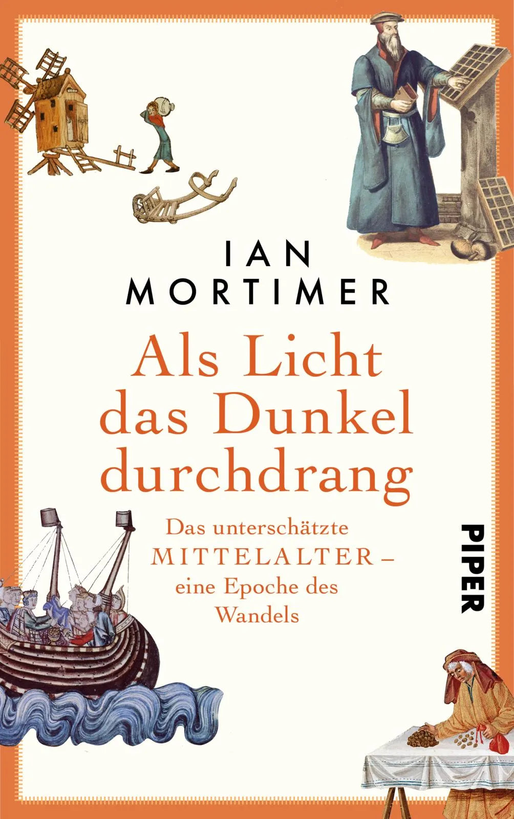 Buchcover von 'Als Licht das Dunkel durchdrang' - Gebundene Ausgabe von Ian Mortimer