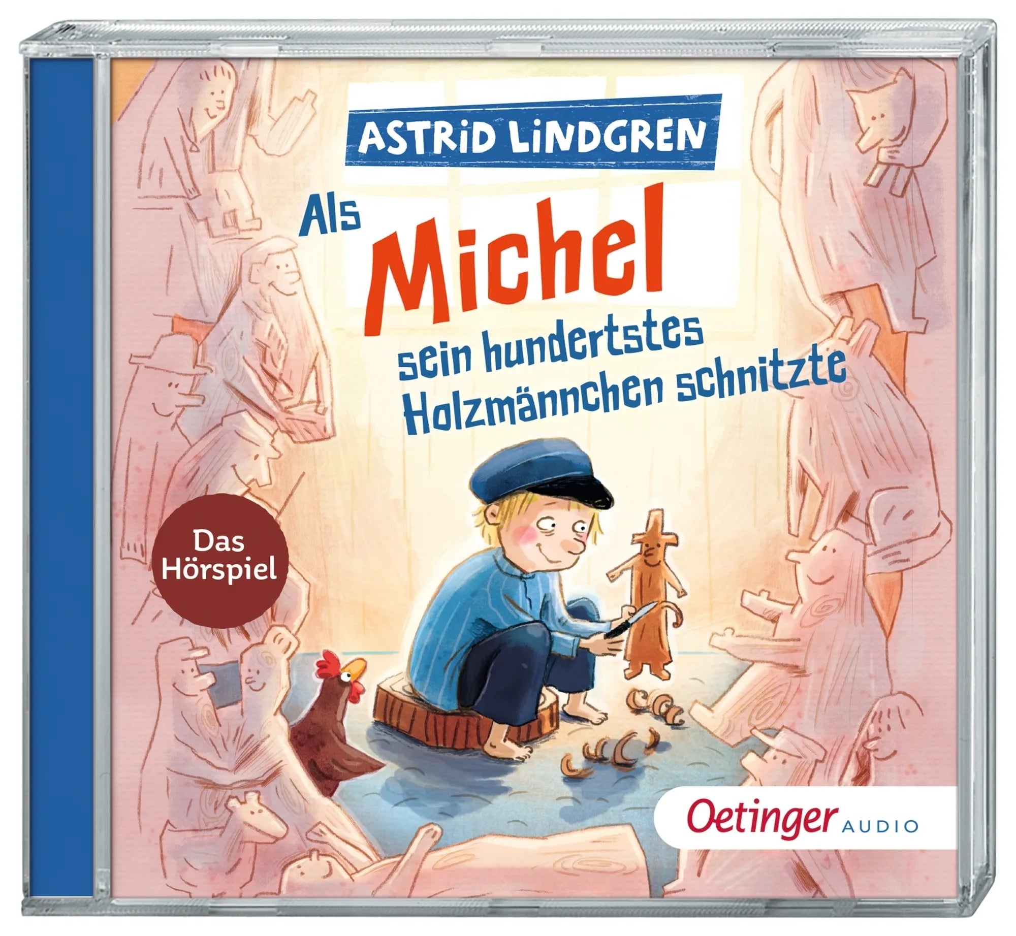 Produktansicht: Als Michel sein hundertstes Holzmännchen schnitzte. Das Hörspiel (Hörbuch (CD))
