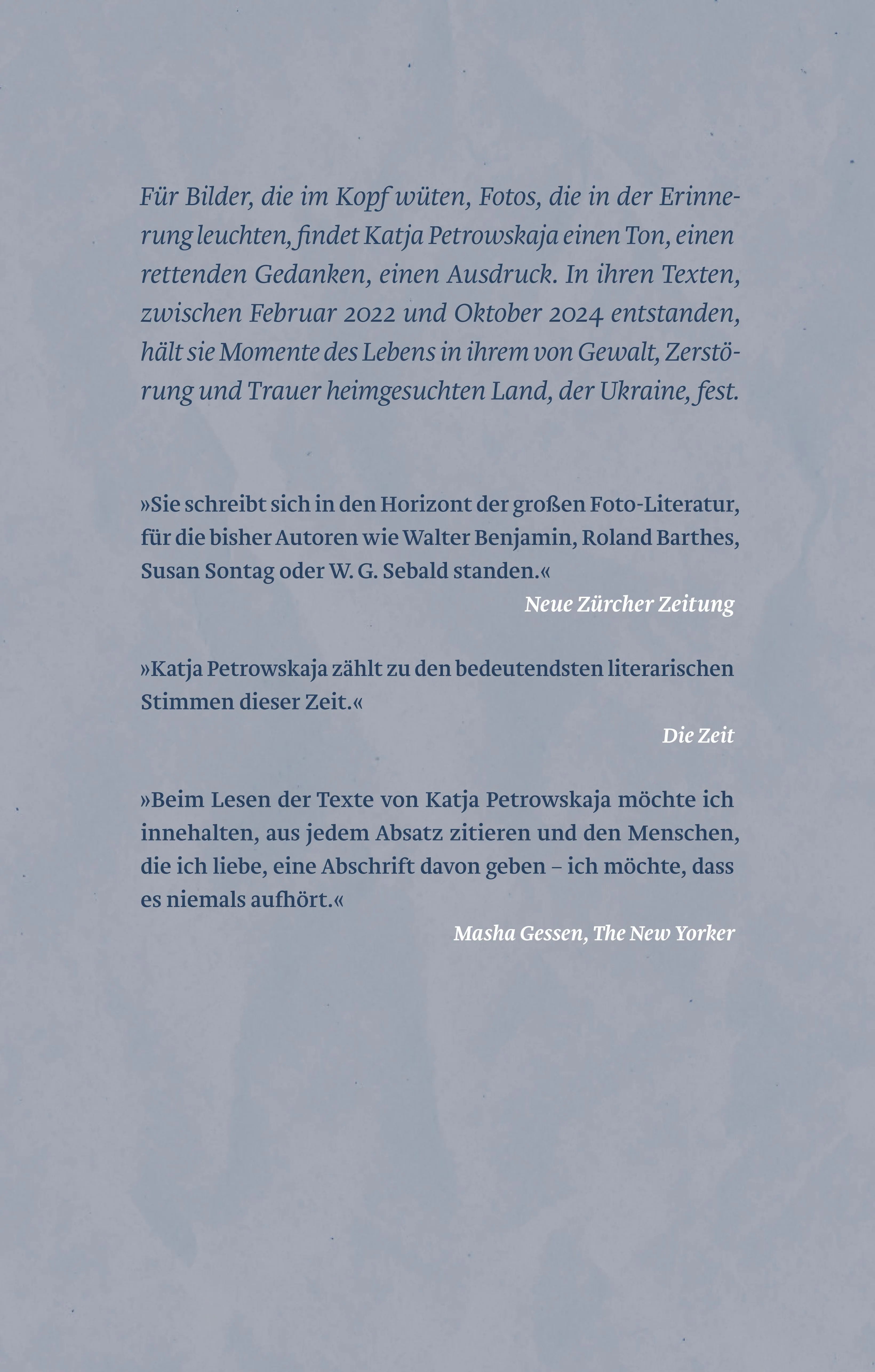 Buchrückseite von 'Als wäre es vorbei' mit Klappentext - Gebundene Ausgabe
