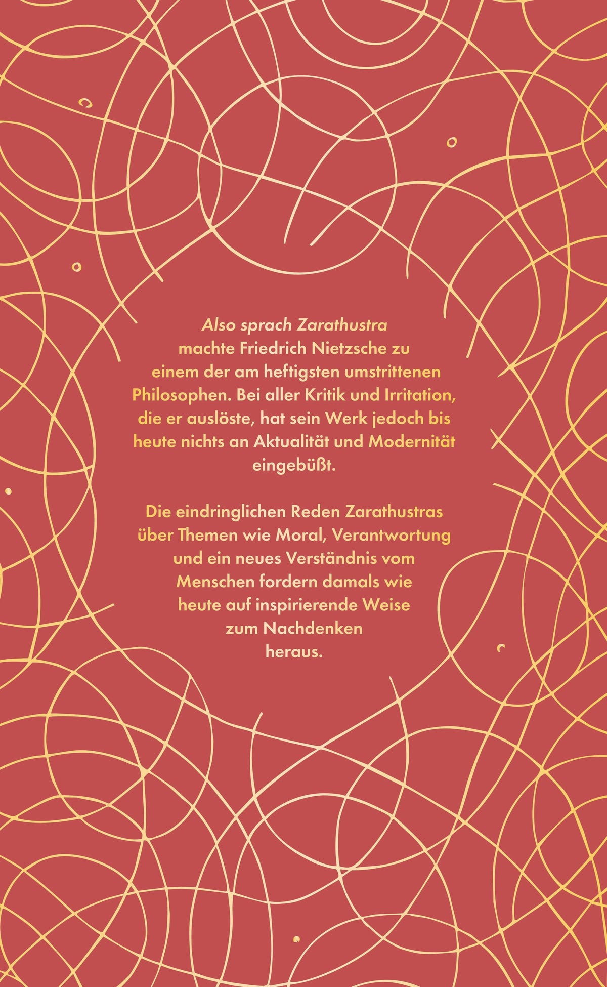 Rückseite: Also sprach Zarathustra (Hardcover)