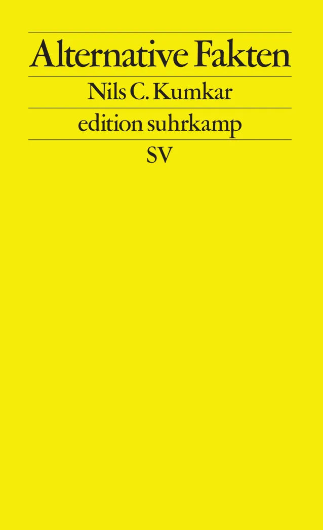 Buchcover von 'Alternative Fakten' - Taschenbuch von Nils C. Kumkar
