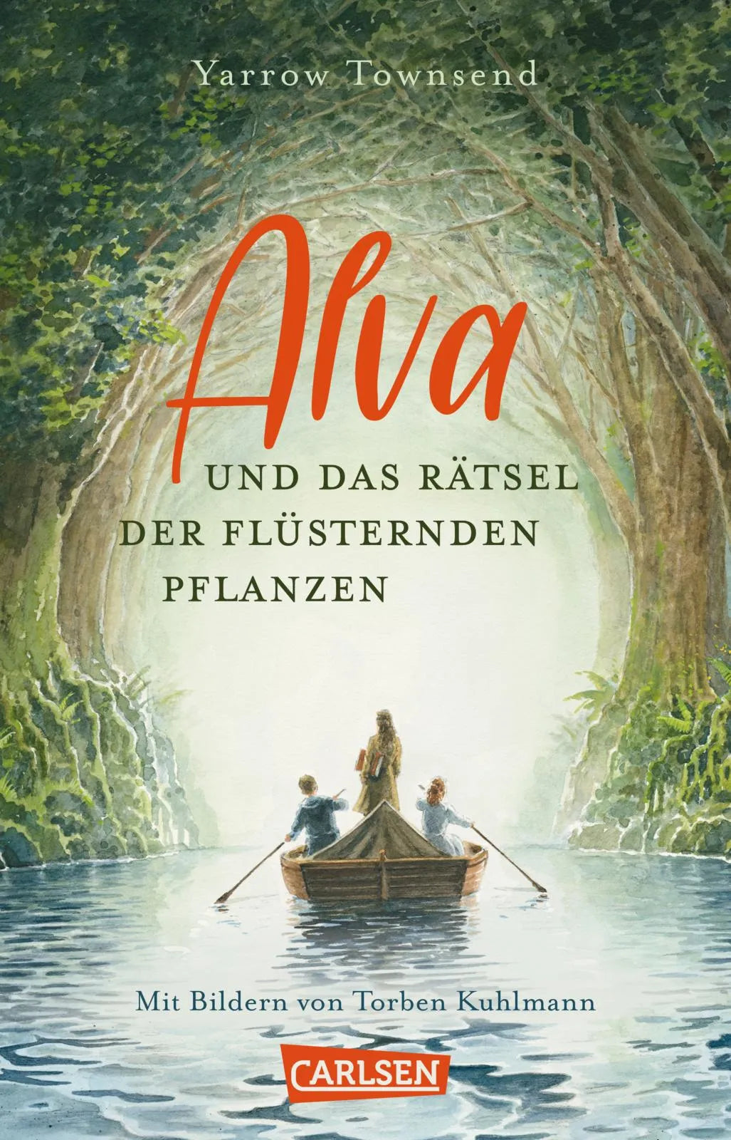 Buchcover von 'Alva und das Rätsel der flüsternden Pflanzen' - Taschenbuch von Yarrow Townsend