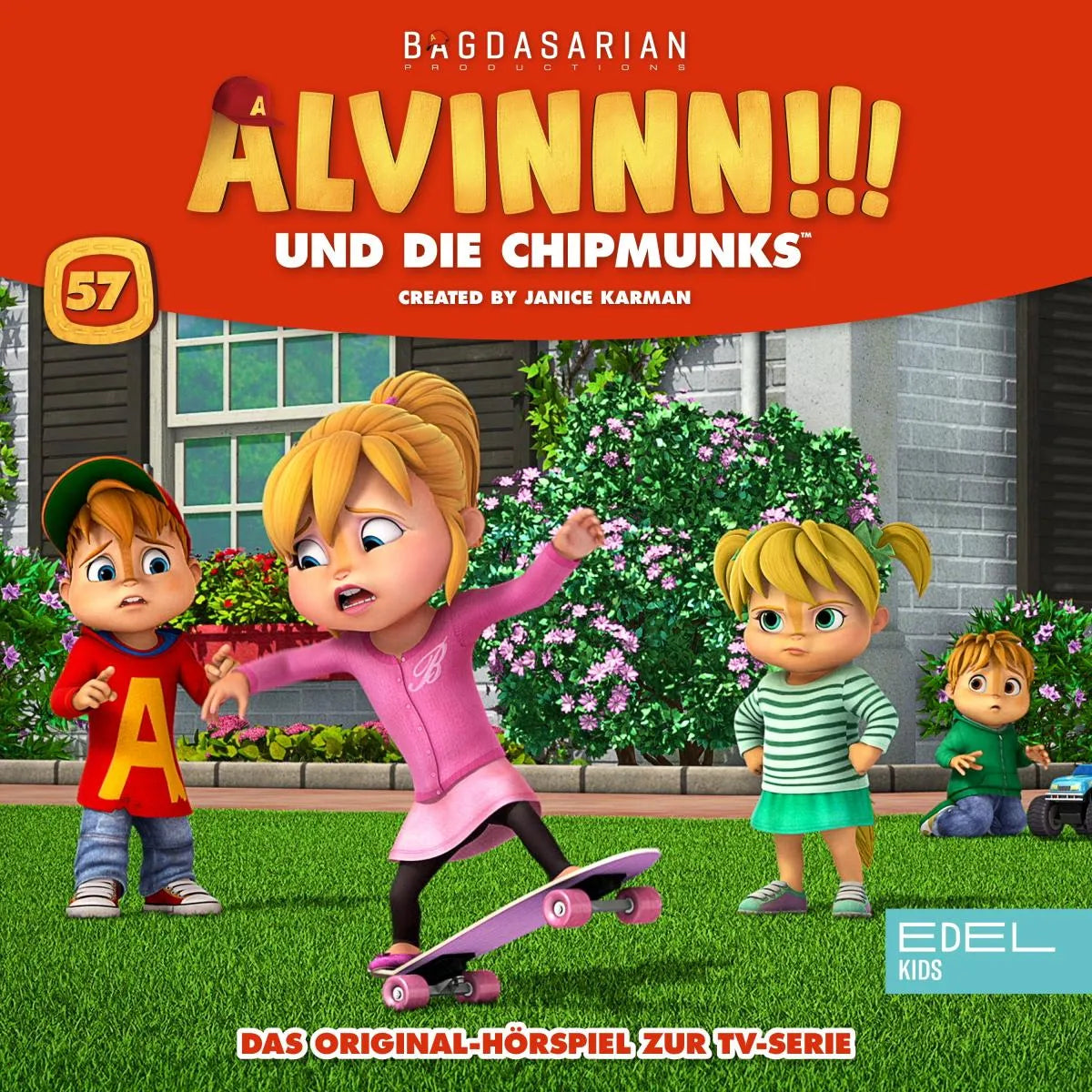 Cover: Alvin und die Chipmunks, Folge 57 (Hörbuch Download) von Heinz Burghardt