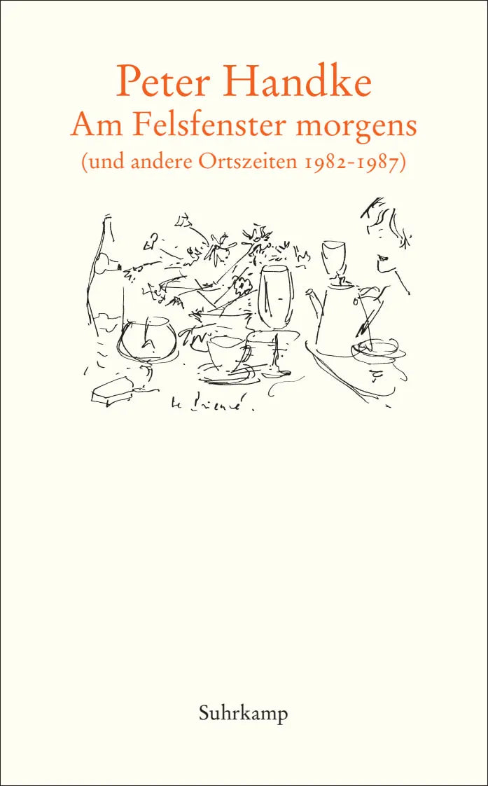 Buchcover von 'Am Felsfenster morgens' - Taschenbuch von Peter Handke