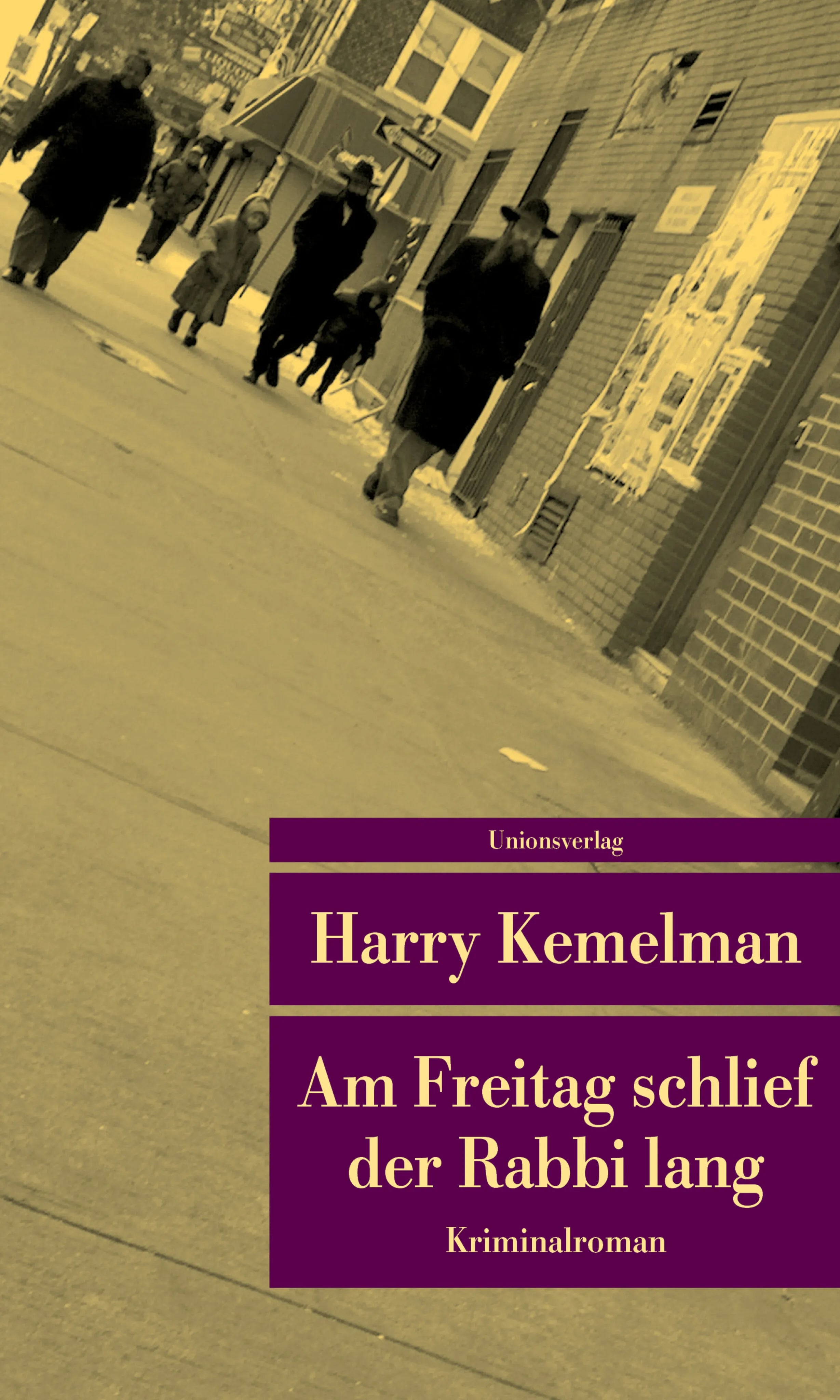 Buchcover von 'Am Freitag schlief der Rabbi lang' - Taschenbuch von Harry Kemelman