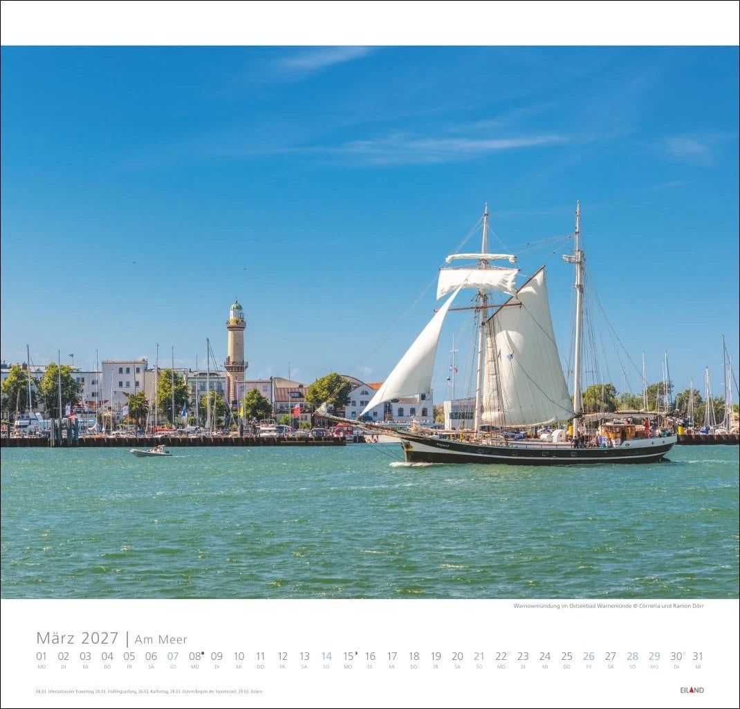 Am Meer Edition Kalender 2027 - Sand, Wind und Wellen – Ansicht