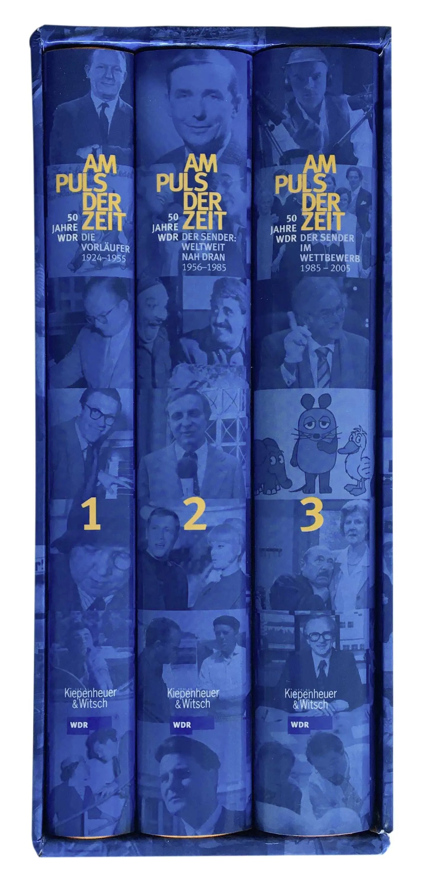 Buchcover von 'Am Puls der Zeit / 50 Jahre WDR' - Gebundene Ausgabe von Klaus Katz