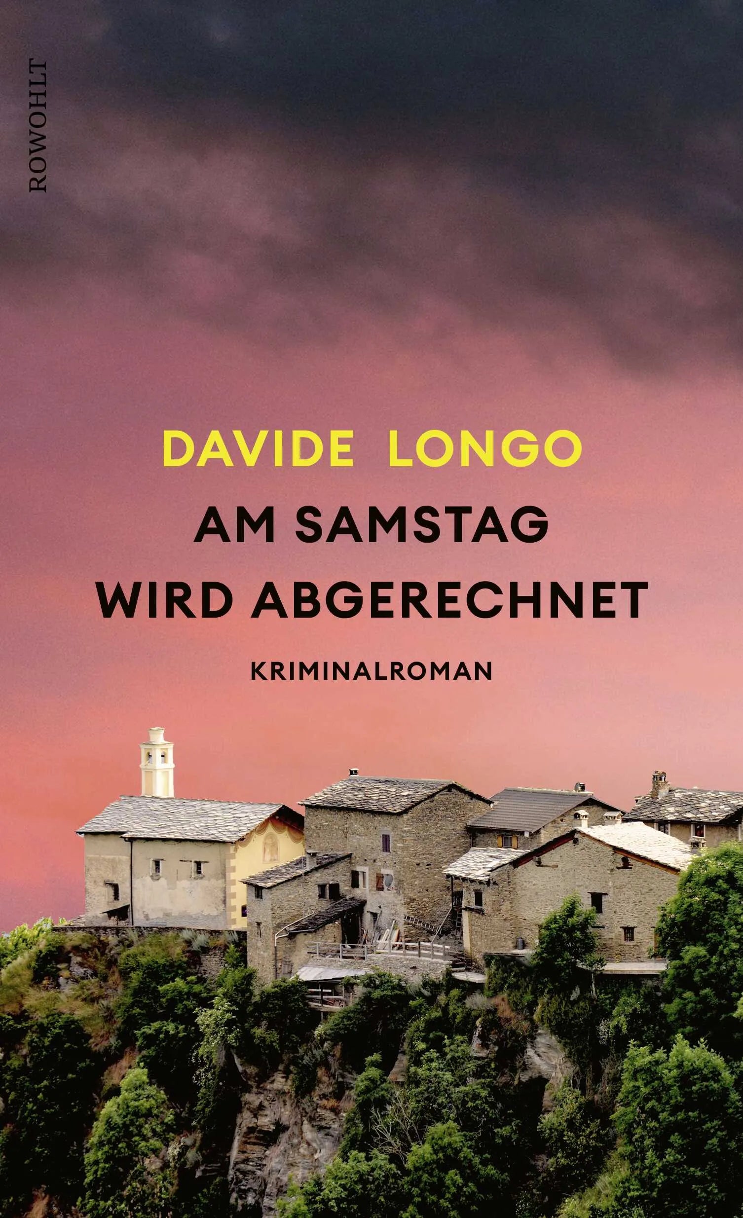 Buchcover von 'Am Samstag wird abgerechnet' - Gebundene Ausgabe von Davide Longo