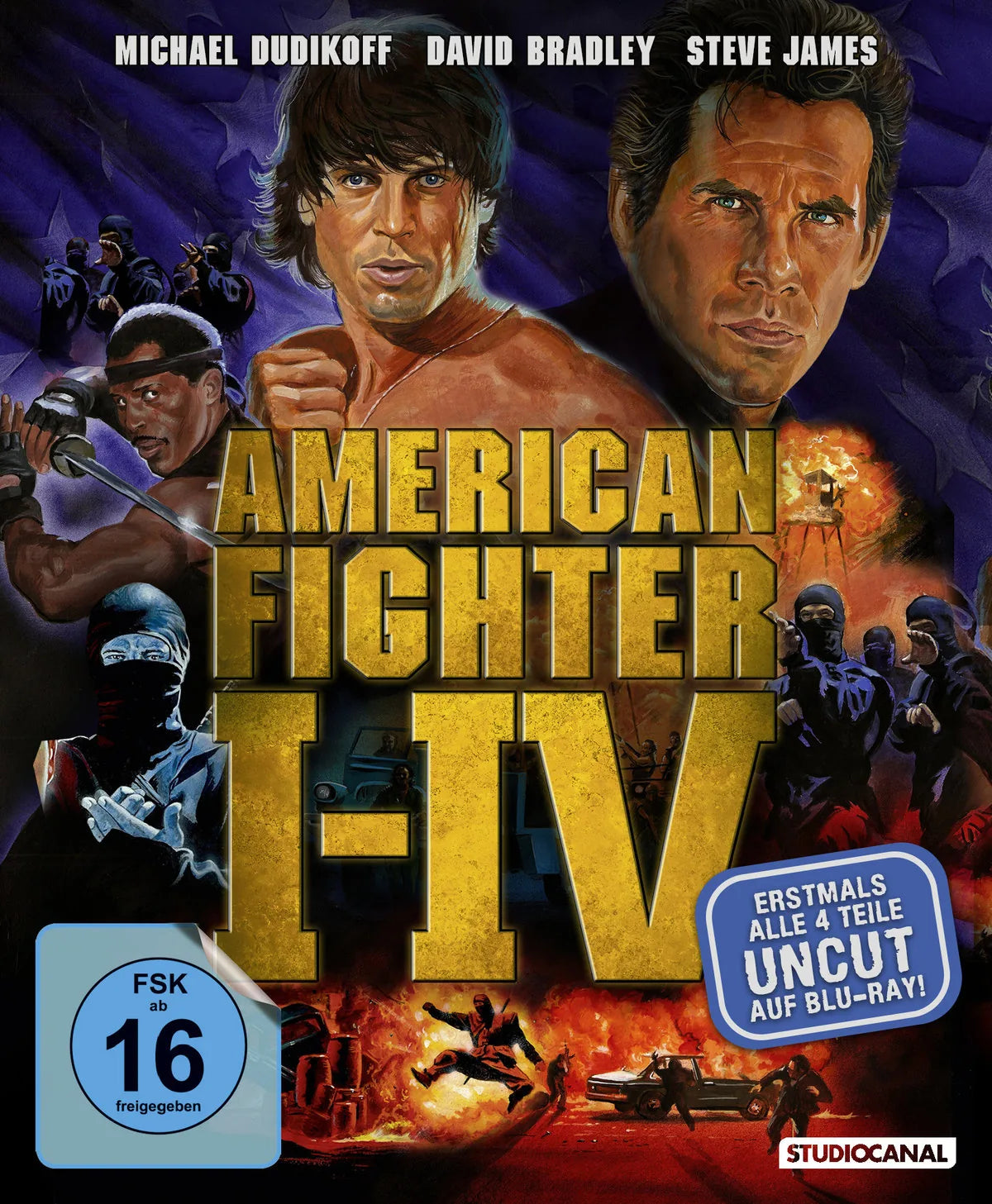American Fighter 1-4 - Blu-ray Disc