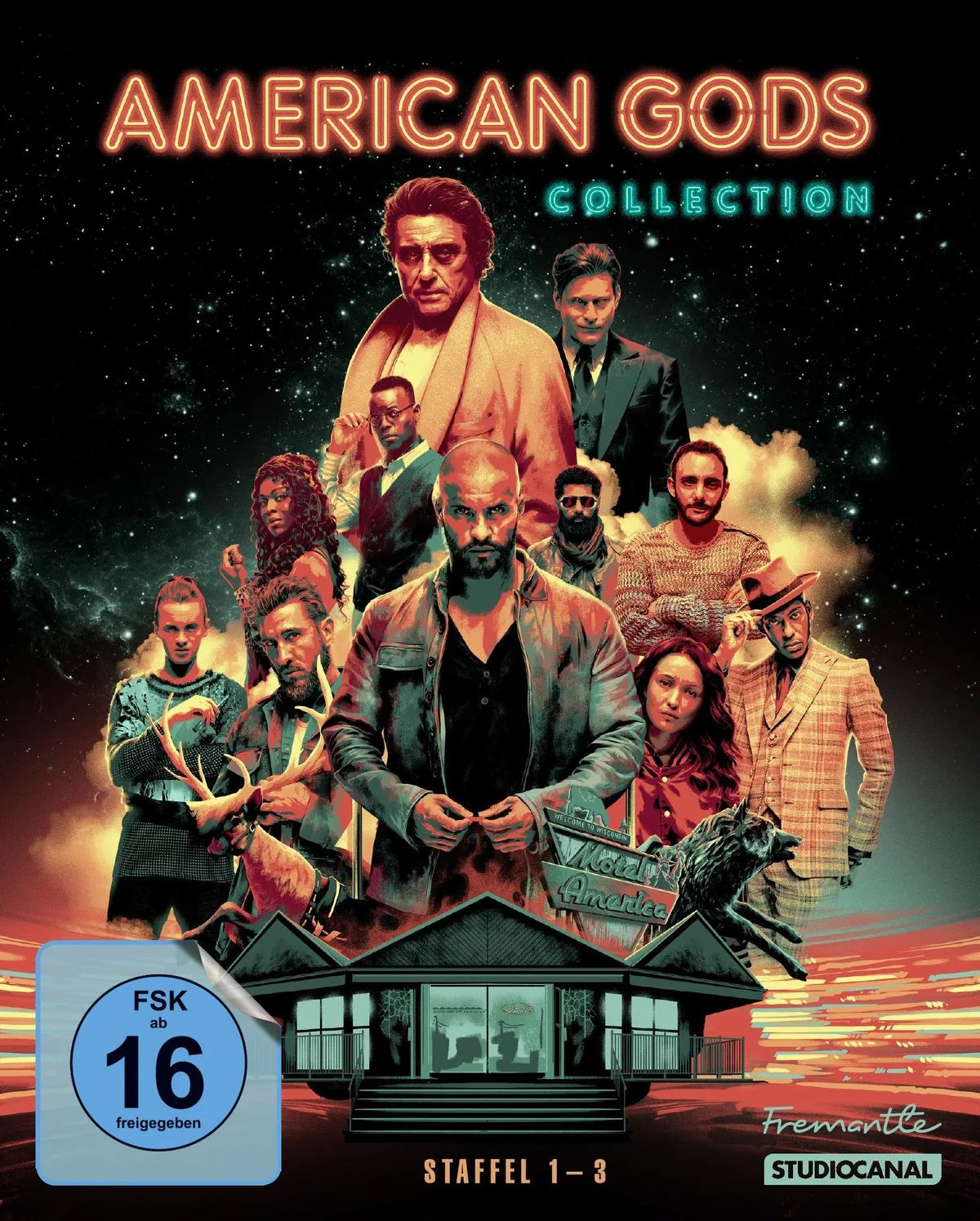 American Gods - Collection (Staffel 1-3) - Blu-ray Disc