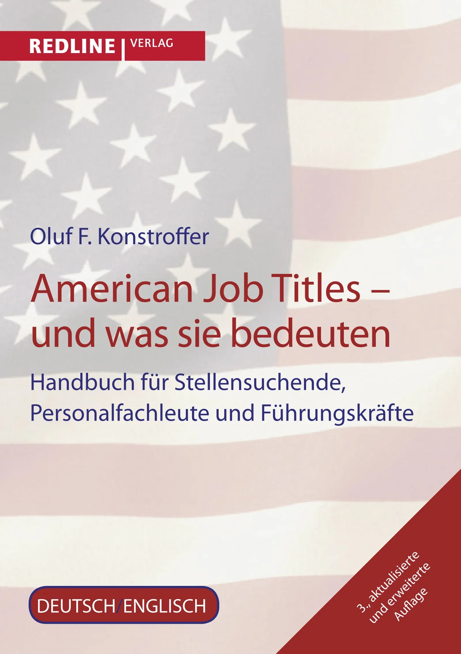 Buchcover von 'American Job Titles - und was sie bedeuten' - Taschenbuch von Oluf F. Konstroffer