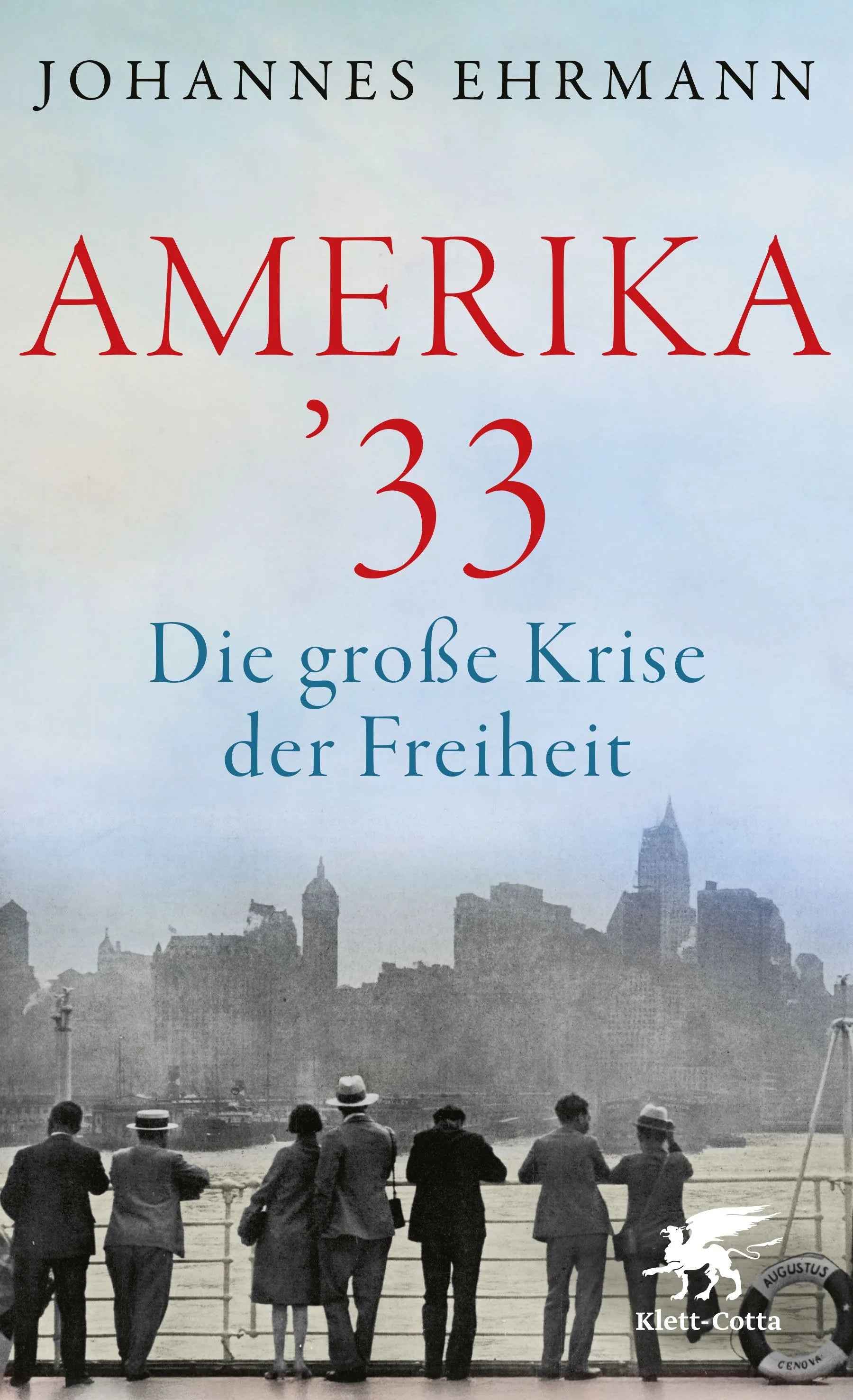 Cover: Amerika '33 (Hardcover) von Johannes Ehrmann