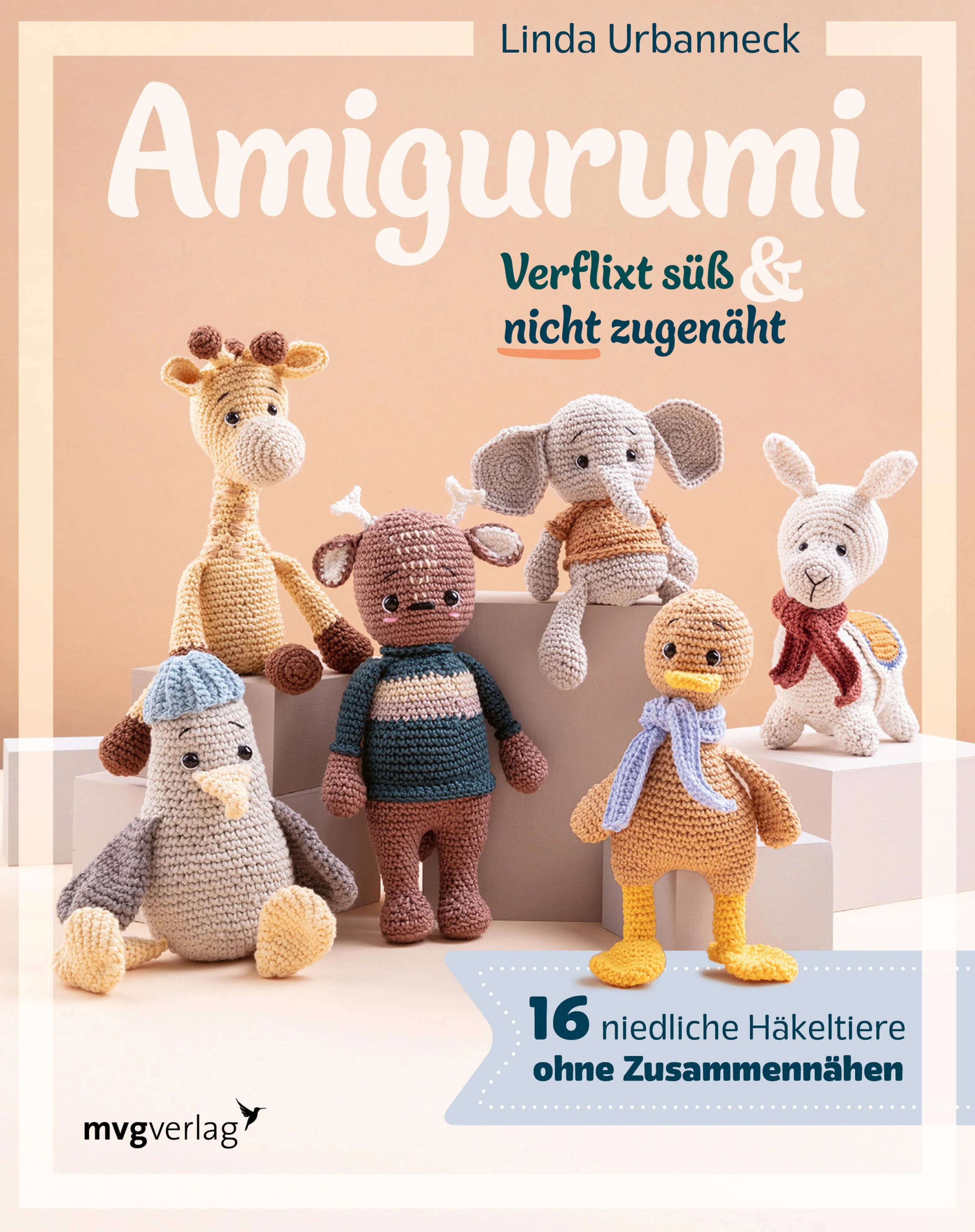 Cover: Amigurumi – Verflixt süß und nicht zugenäht (E-Book) von Linda Urbanneck