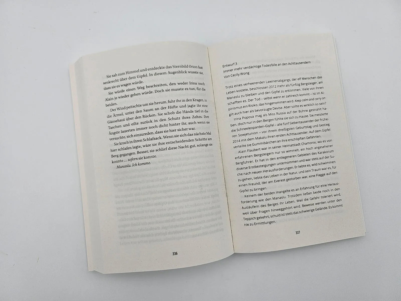 Produktansicht: Der Aufstieg – In eisiger Höhe wartet der Tod (Taschenbuch)