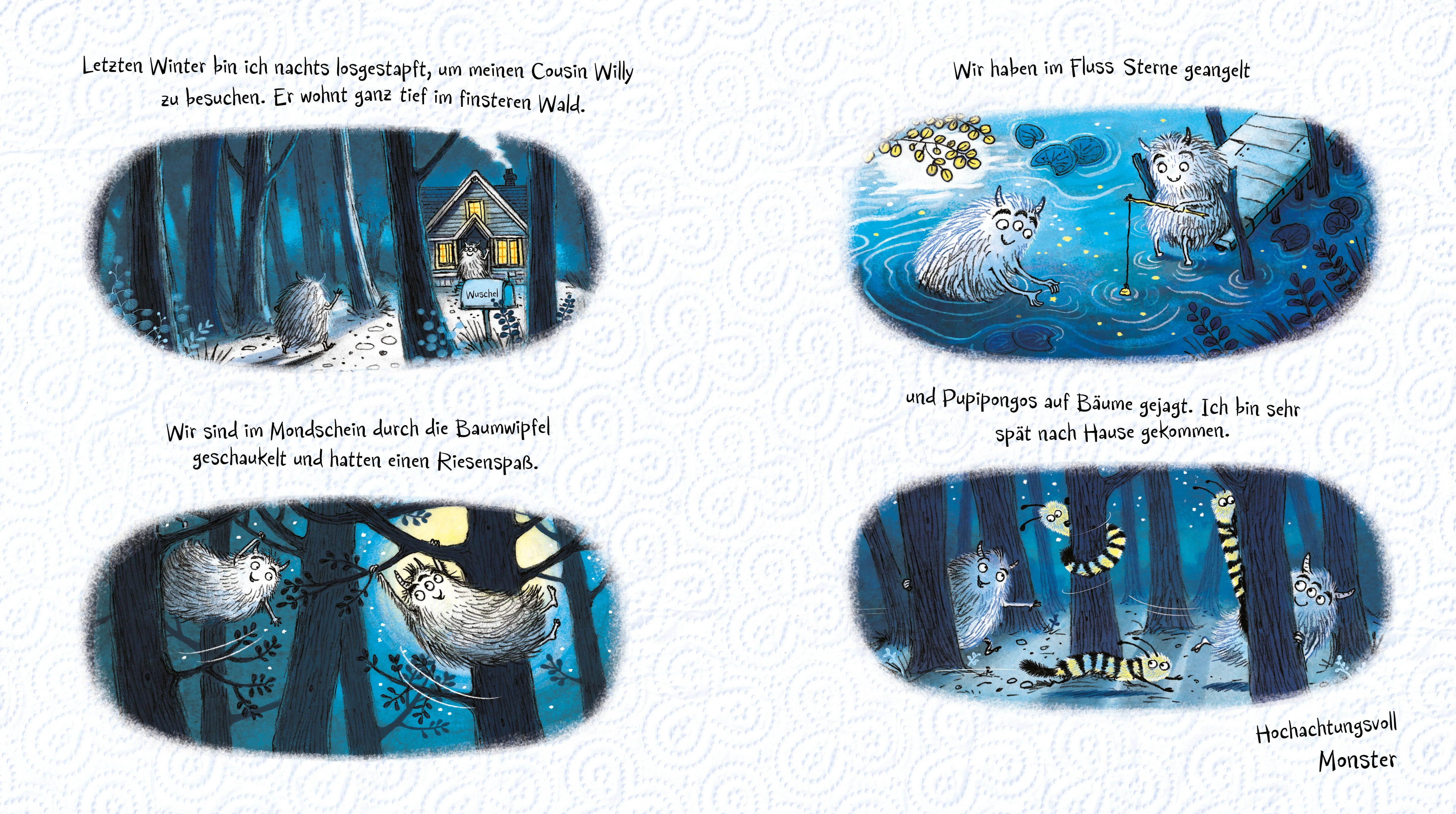 Detailansicht: An das Monster unter meinem Bett (Hardcover)
