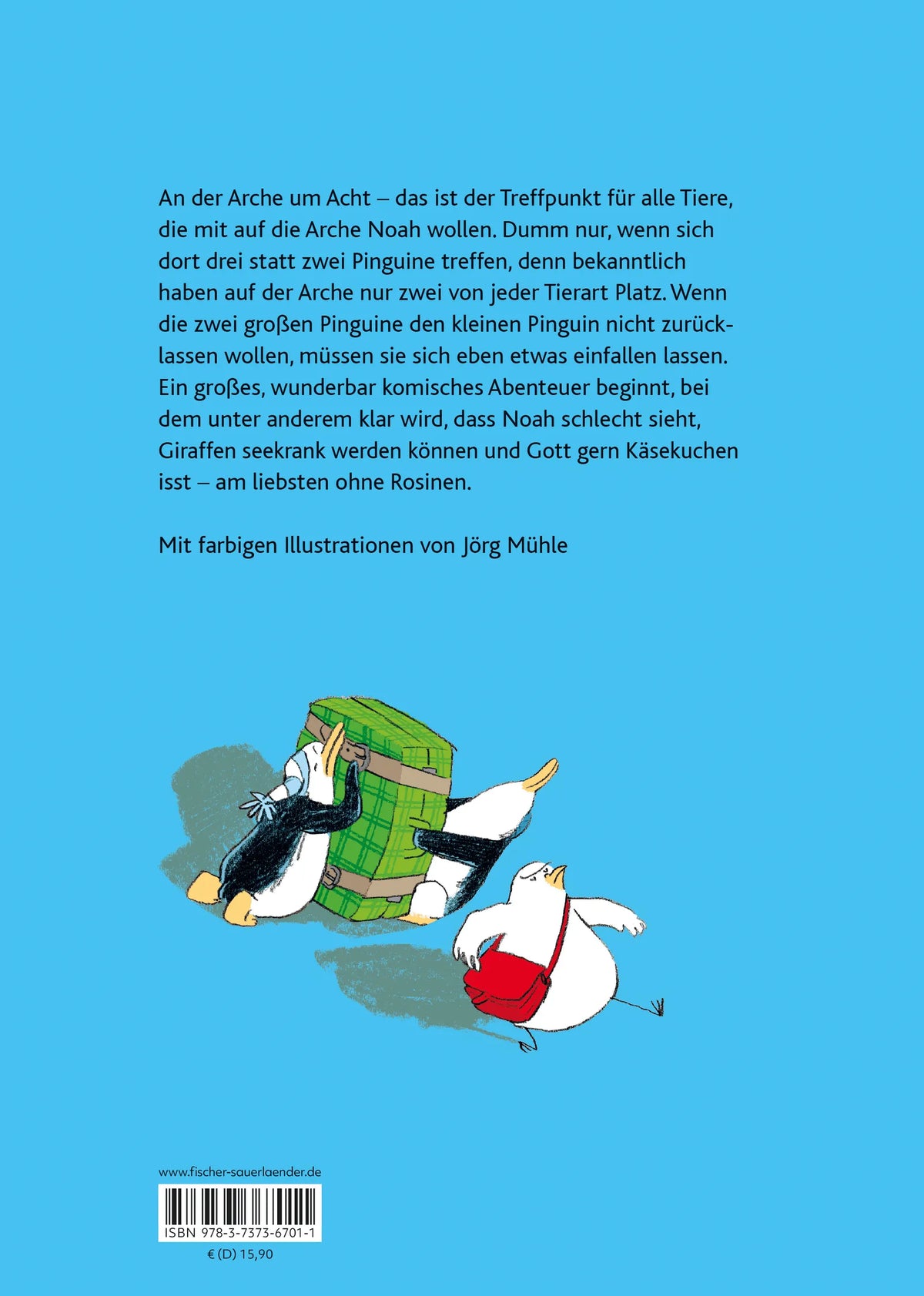 Rückseite: An der Arche um Acht (Hardcover)