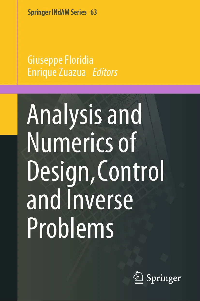 Cover: Analysis and Numerics of Design, Control and Inverse Problems (E-Book)