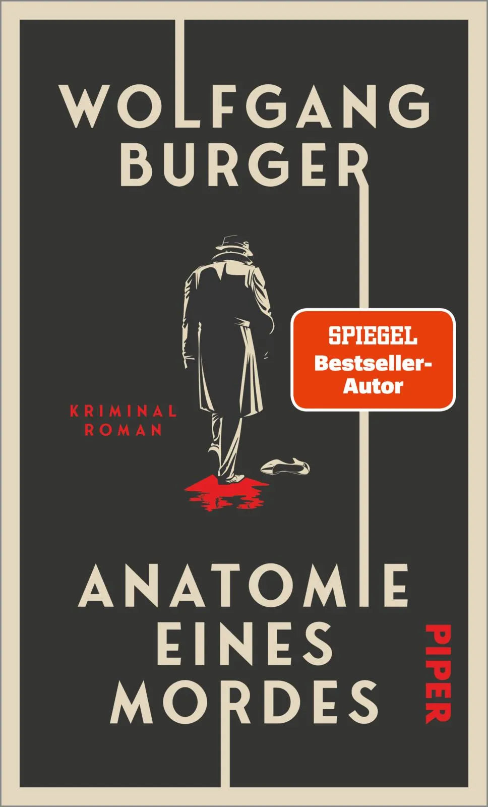 Buchcover von 'Anatomie eines Mordes' - Gebundene Ausgabe von Wolfgang Burger