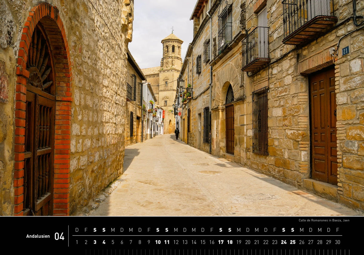 Andalusien Premiumkalender 2027 – Ansicht