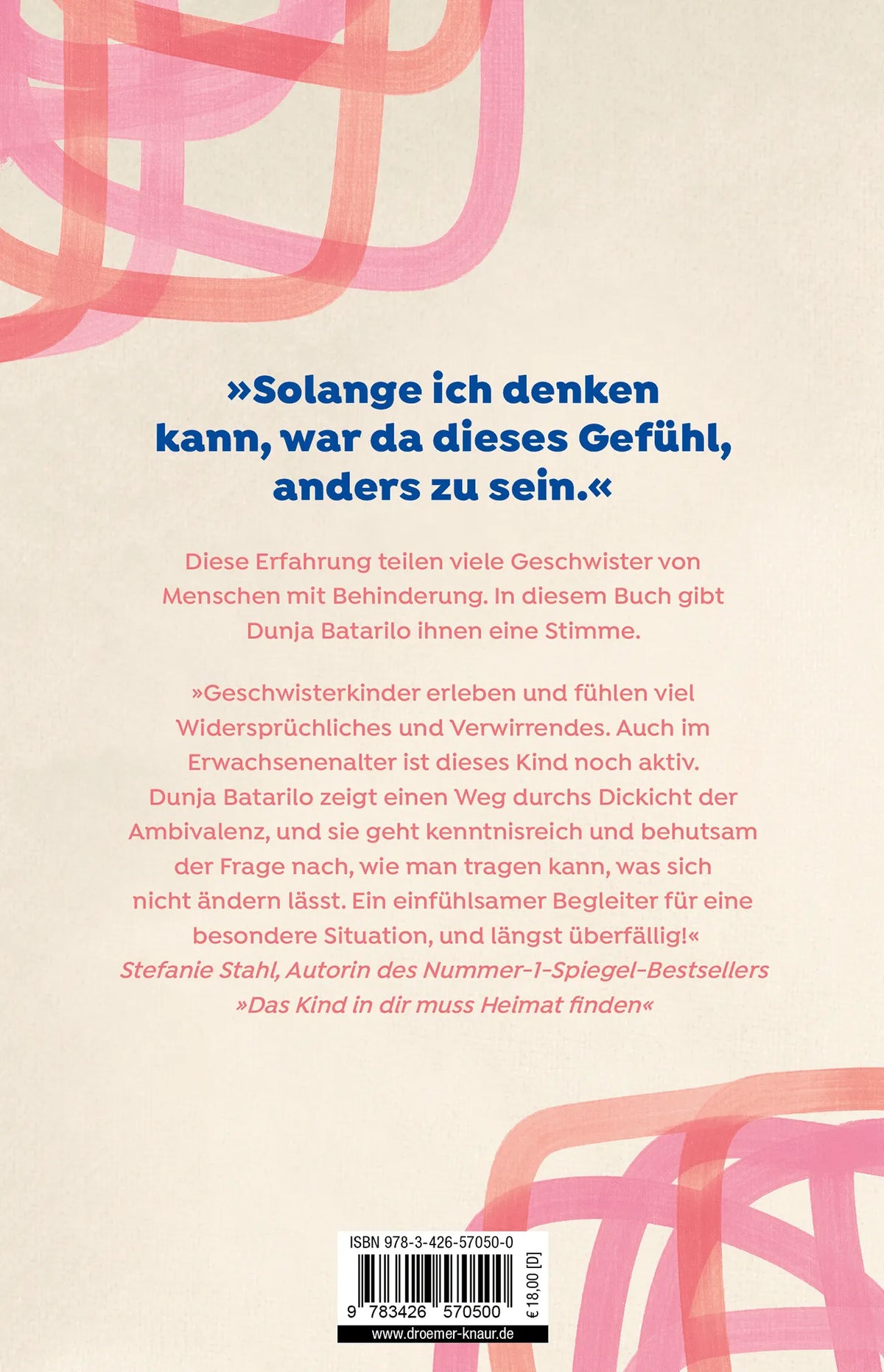Rückseite: Anders. Für immer (Paperback)