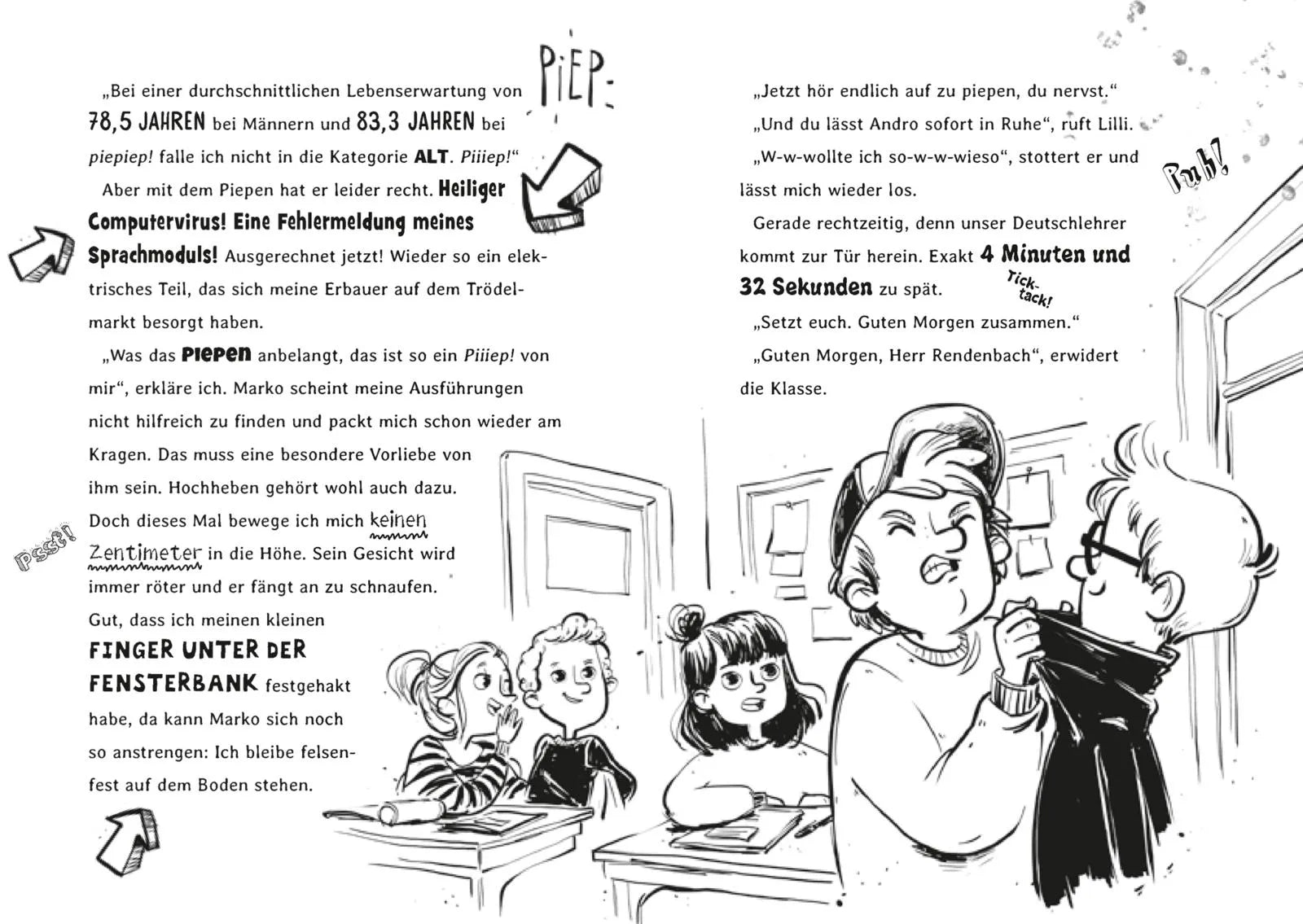 Produktansicht: Andro, streng geheim! – Fehlermeldung: Schule (Taschenbuch)