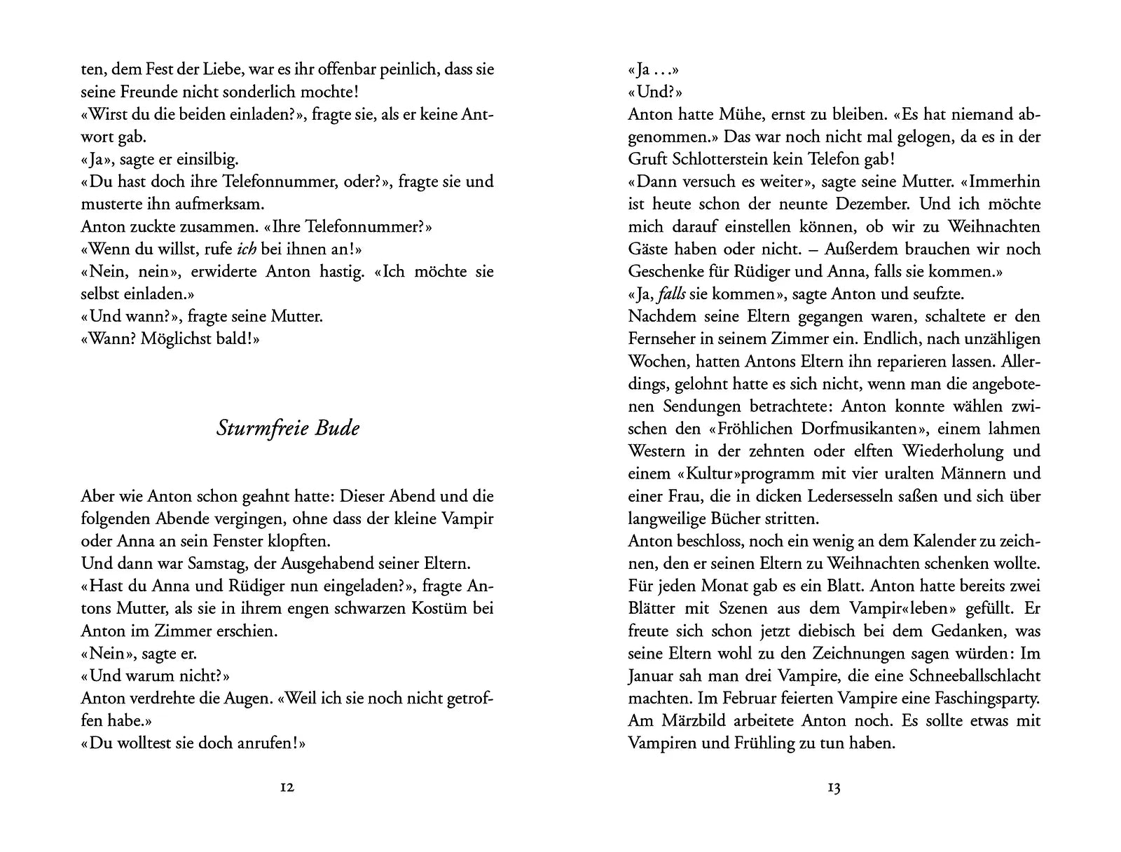 Produktansicht: Der kleine Vampir feiert Weihnachten (Taschenbuch)