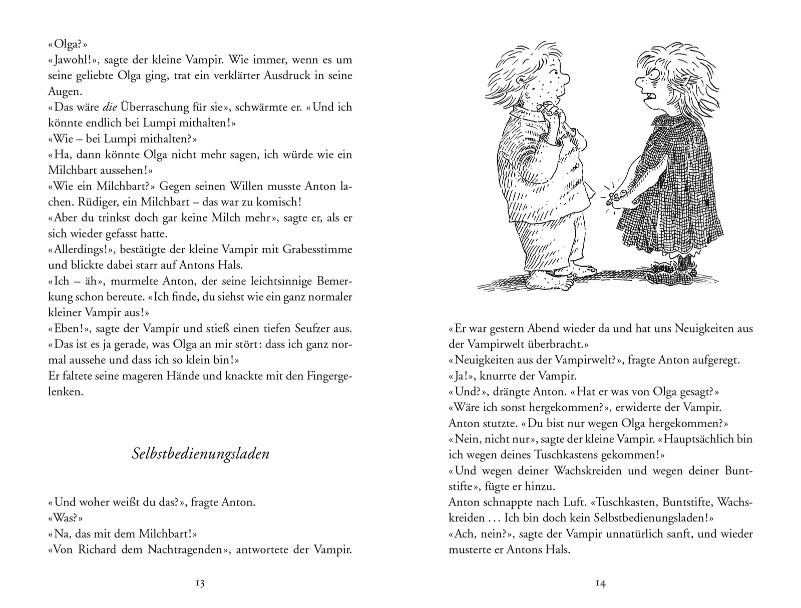 Produktansicht: Der kleine Vampir und der rätselhafte Sarg (Taschenbuch)